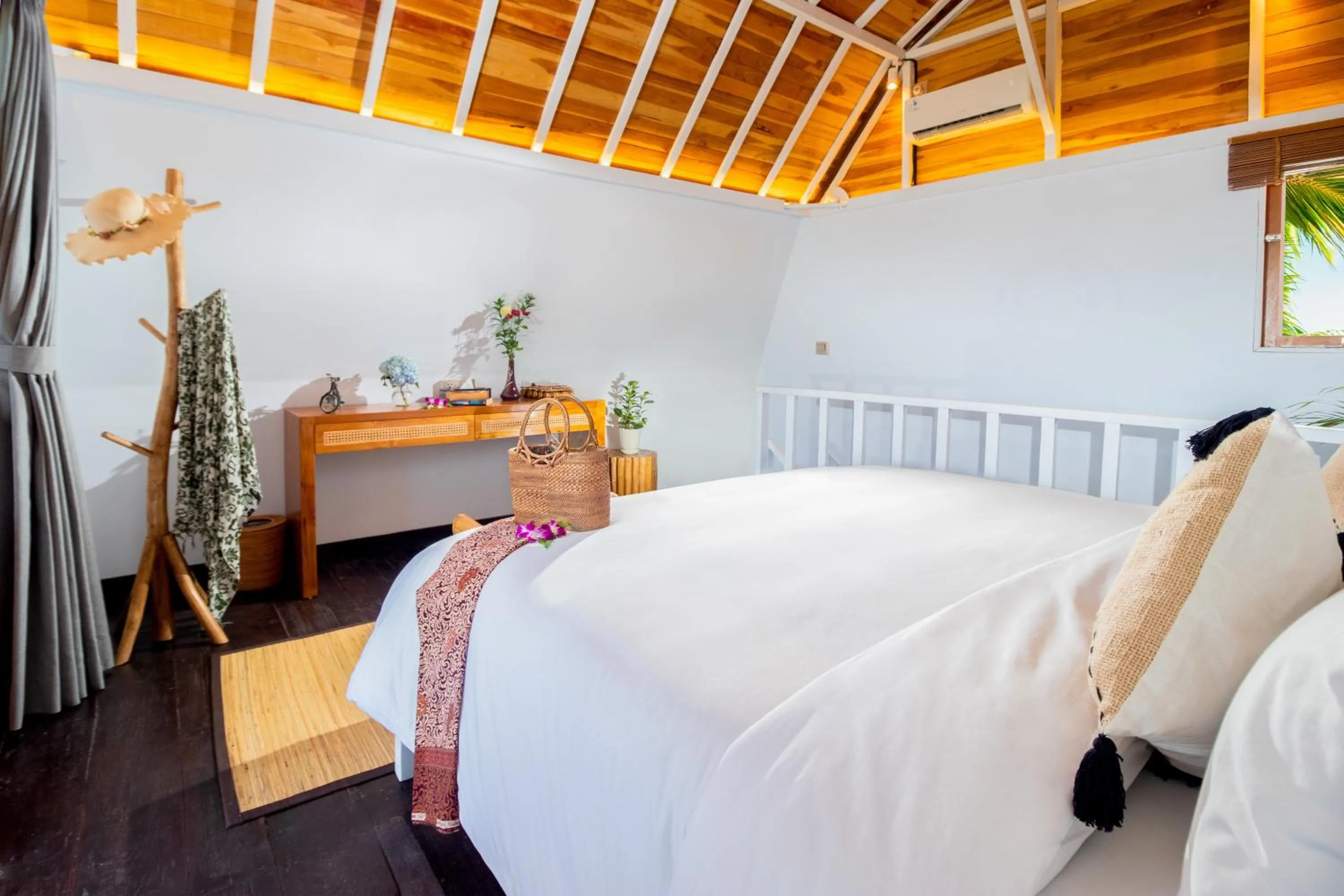 Bed in Canvas Escape Resort