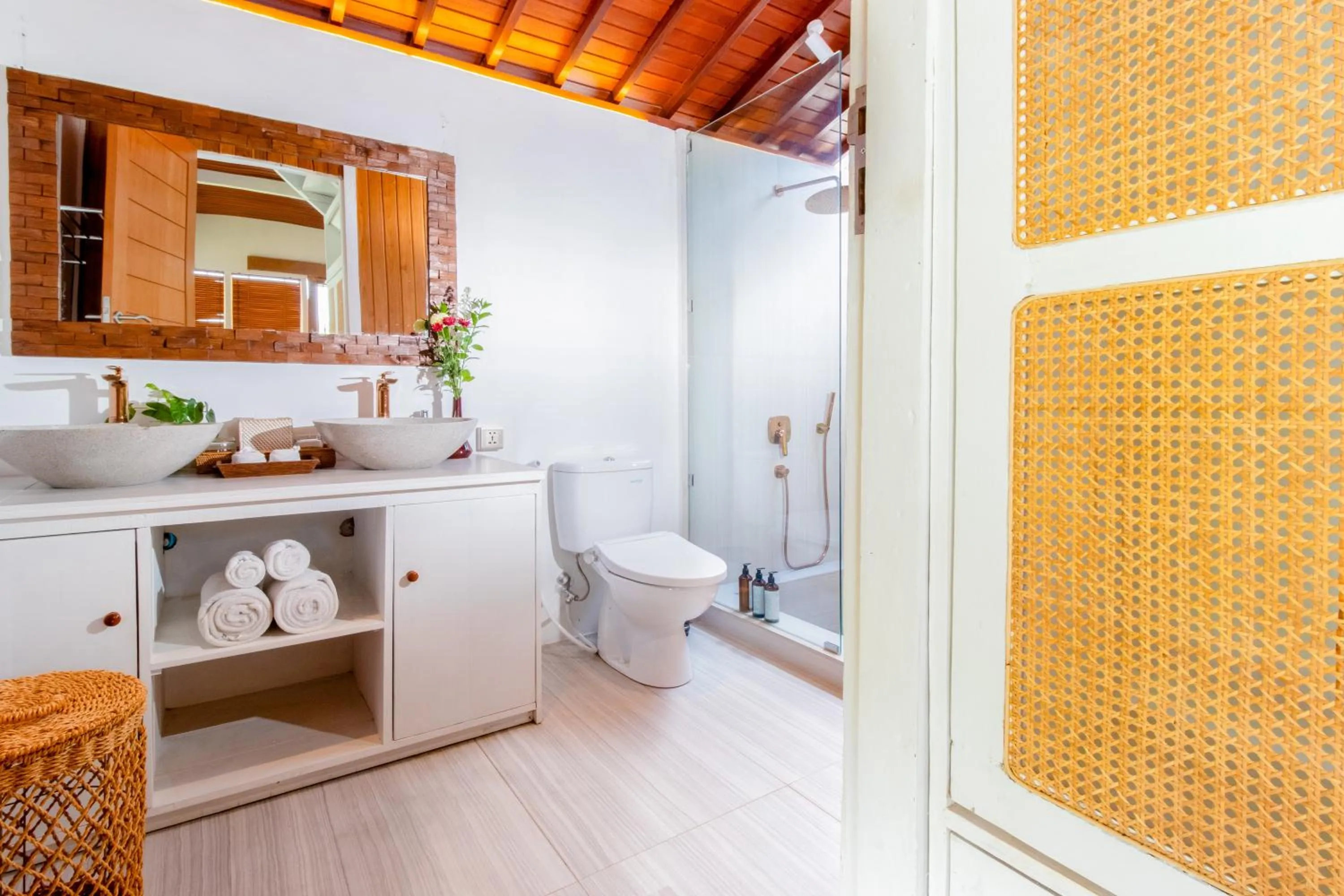 Shower in Canvas Escape Resort