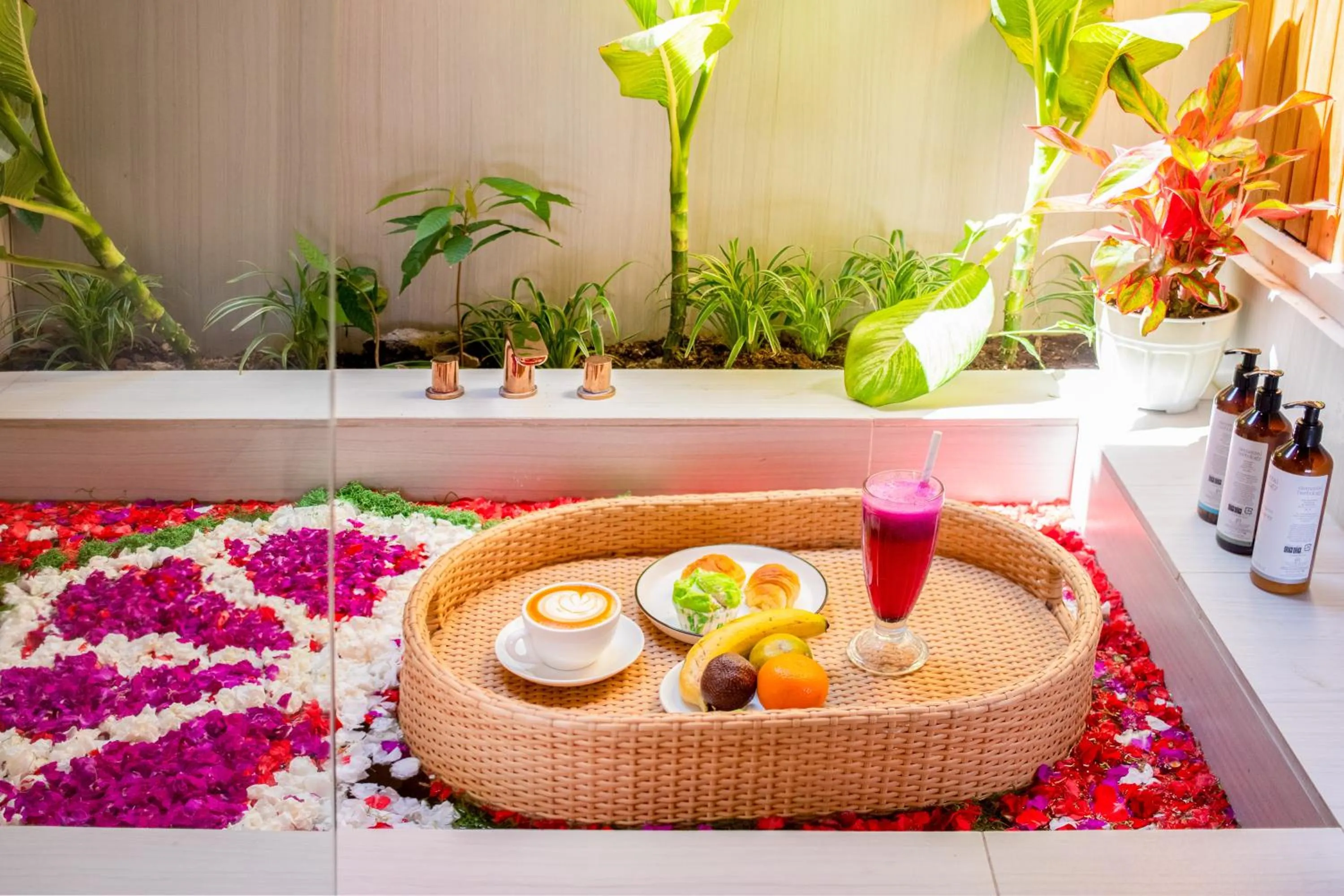 Food and drinks in Canvas Escape Resort