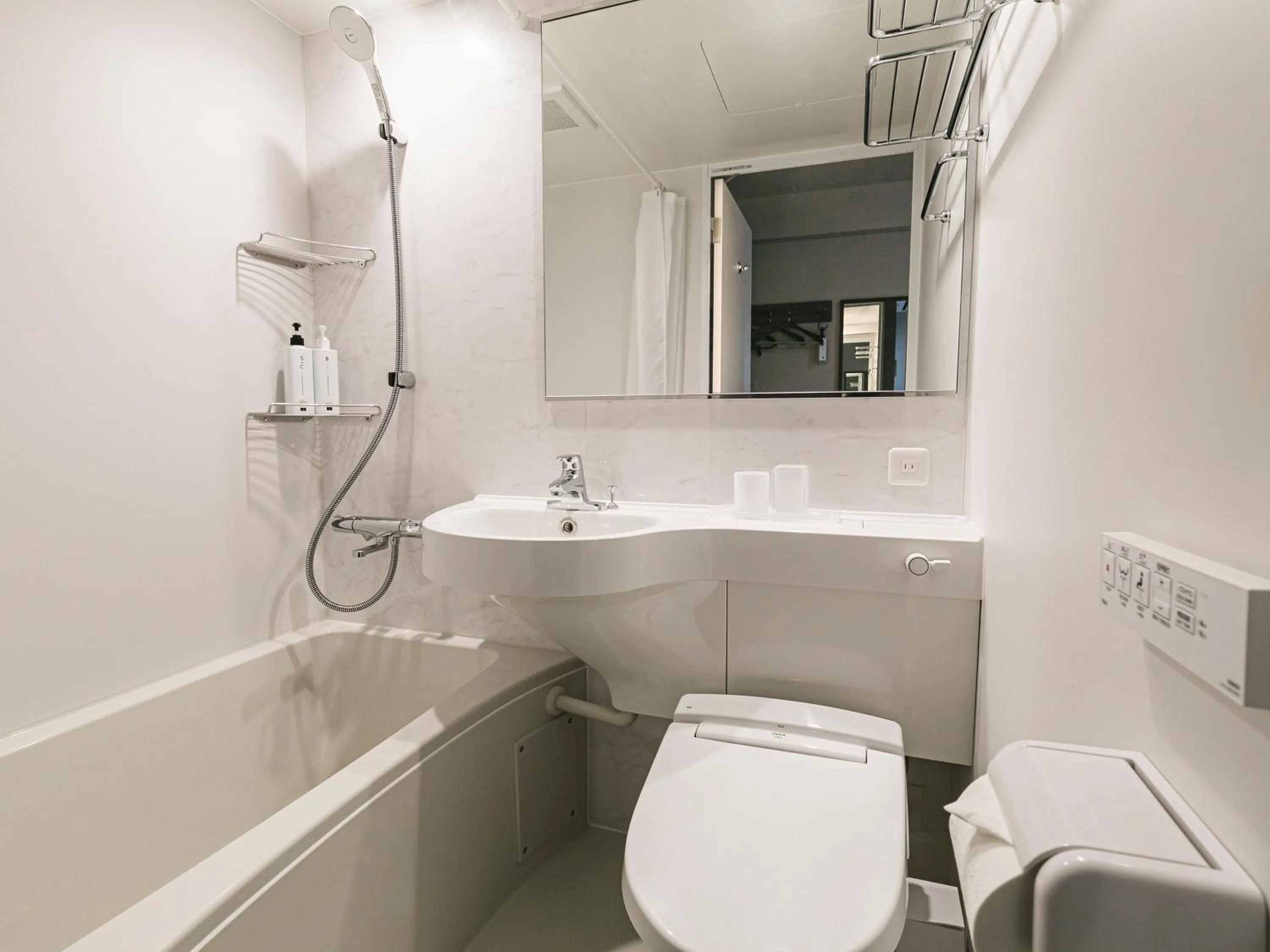 Toilet in HOTEL NOIR Kagoshima Chuo Station