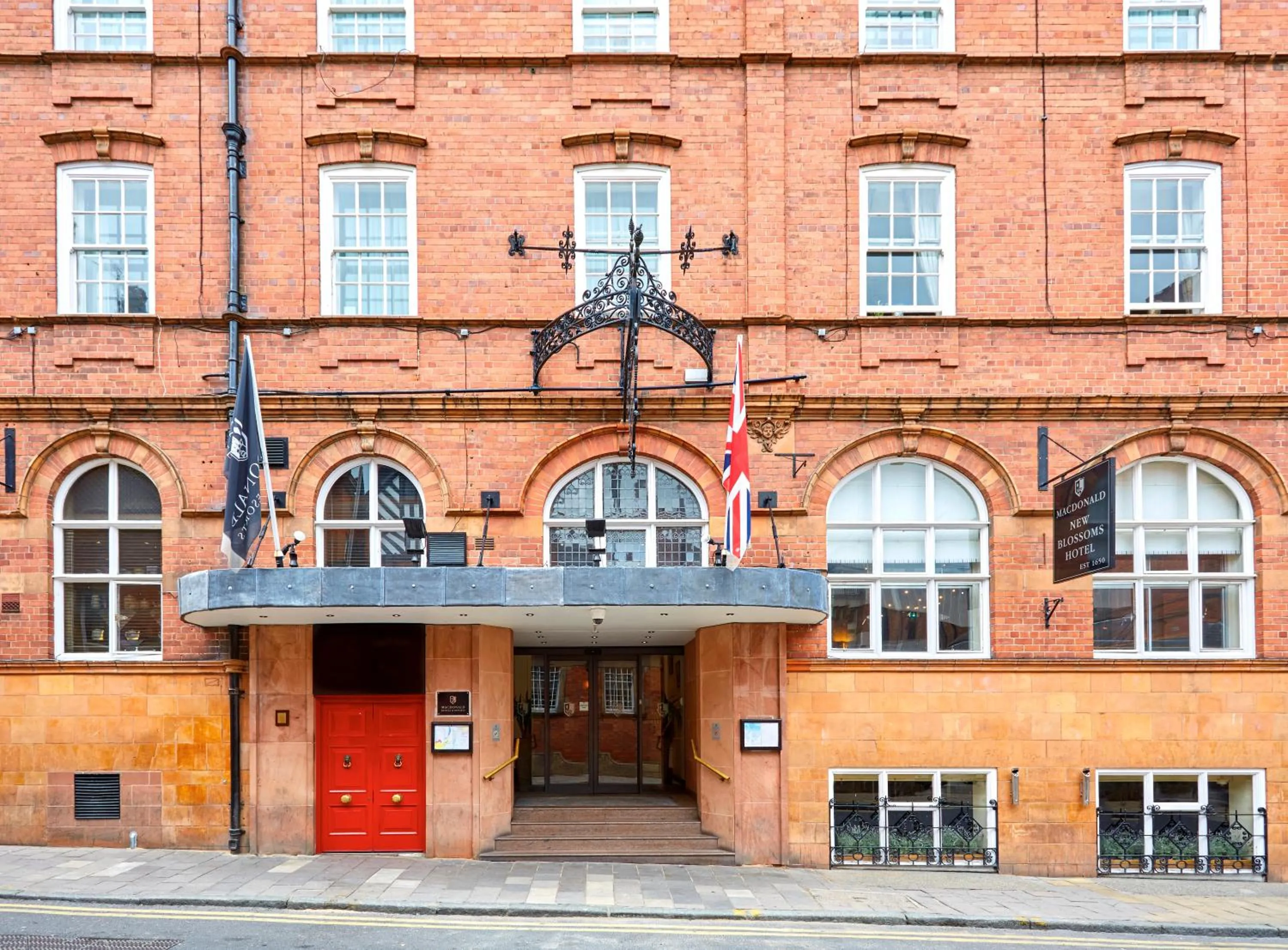 Property building in Macdonald New Blossoms Hotel Chester