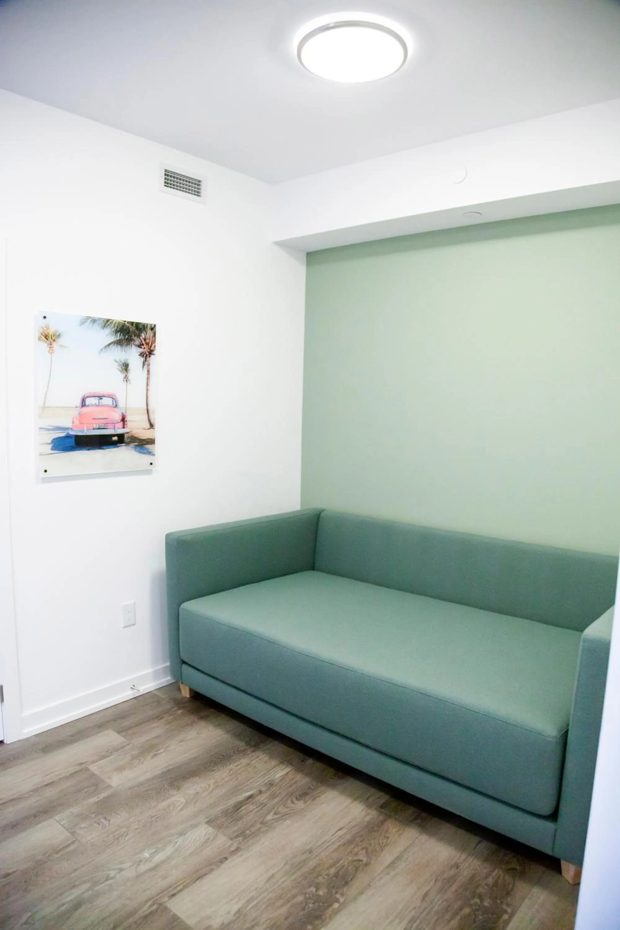 Living room in The Laundry Rooms Station Park Kitchener