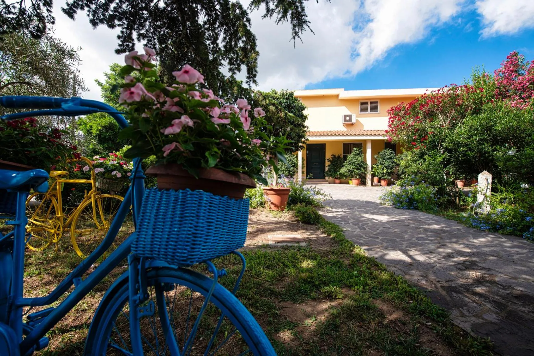 Garden view in B&B Da Marcella
