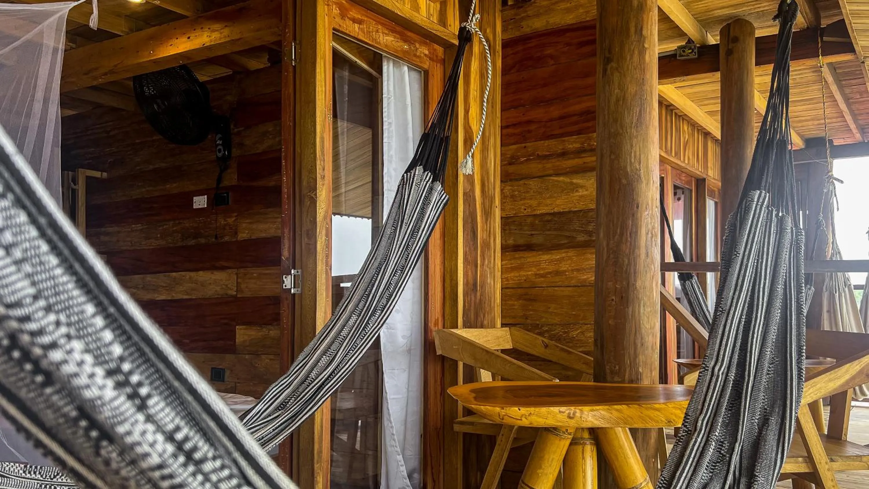 Balcony/Terrace in Hostal MOCAMBO BEACH