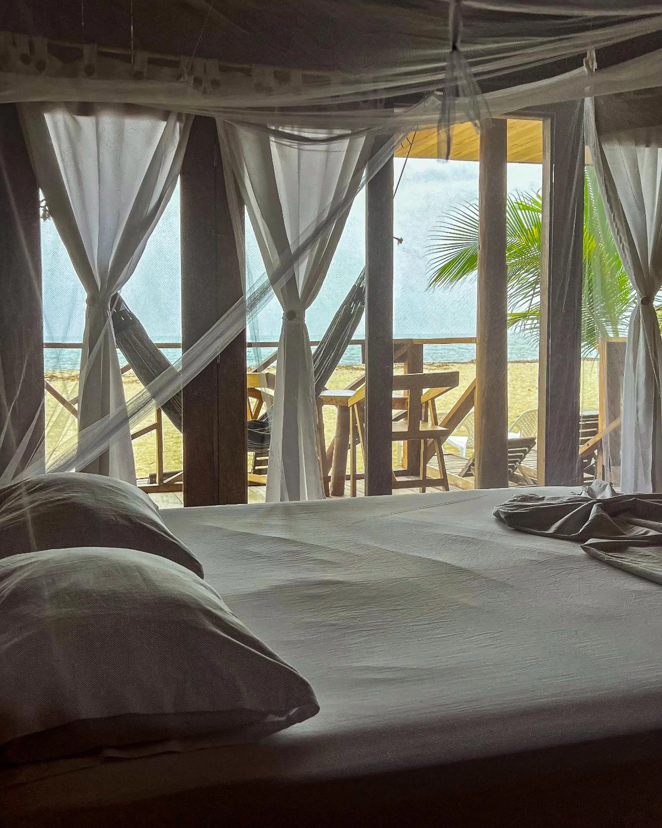 Bed in Hostal MOCAMBO BEACH