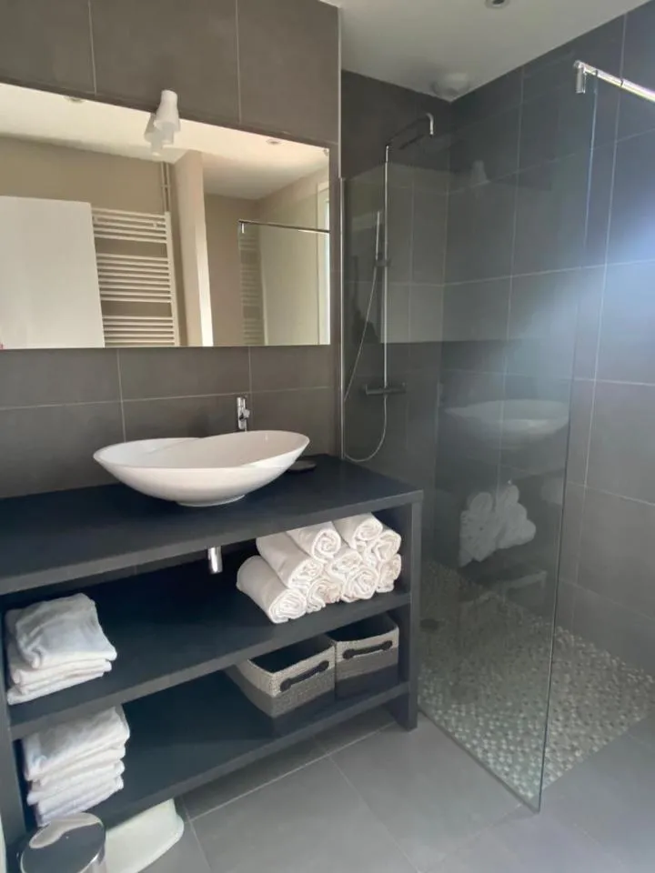 Bathroom in Vue sur Cité - SPA