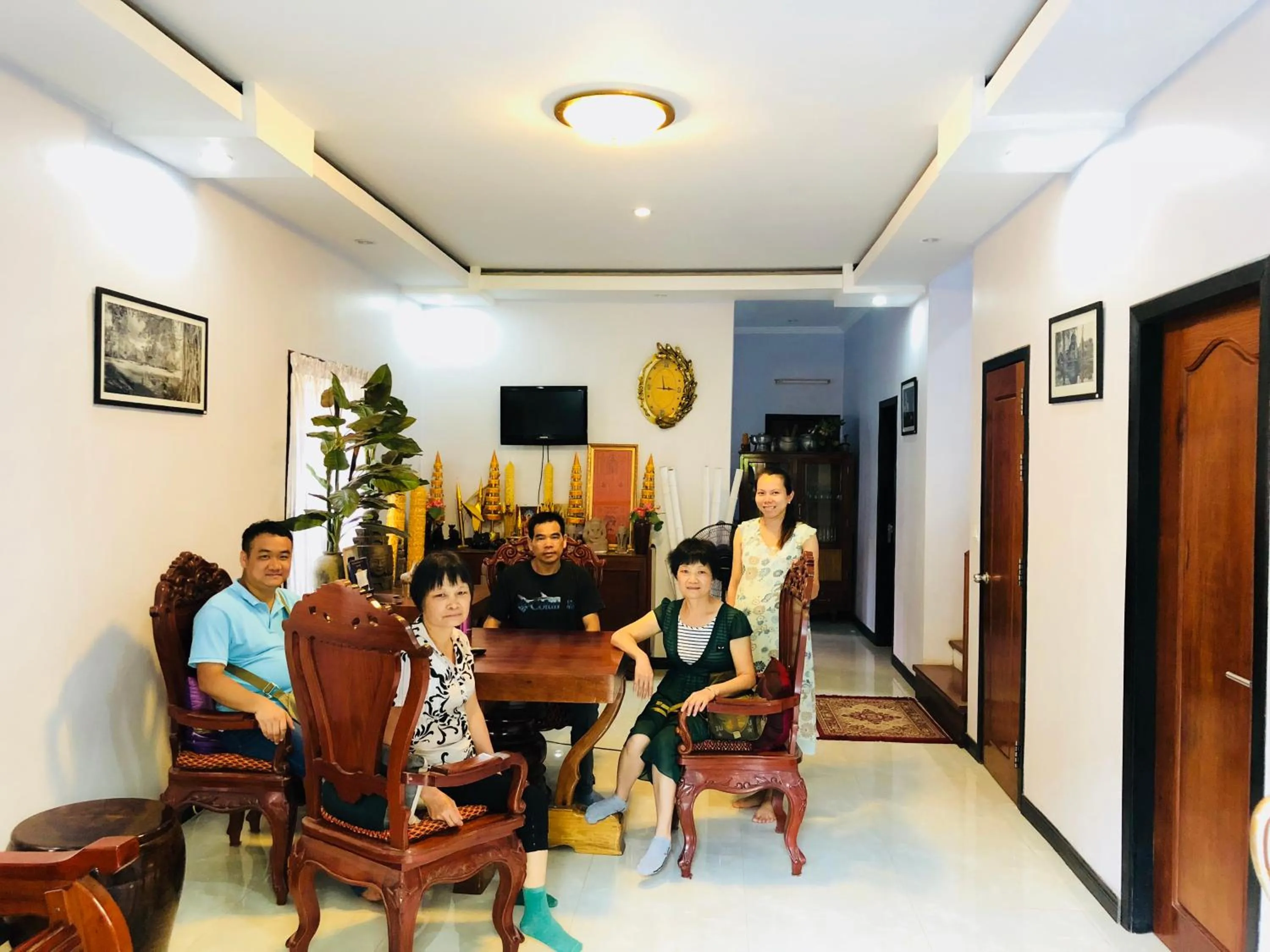 Living room in Sophat Villa