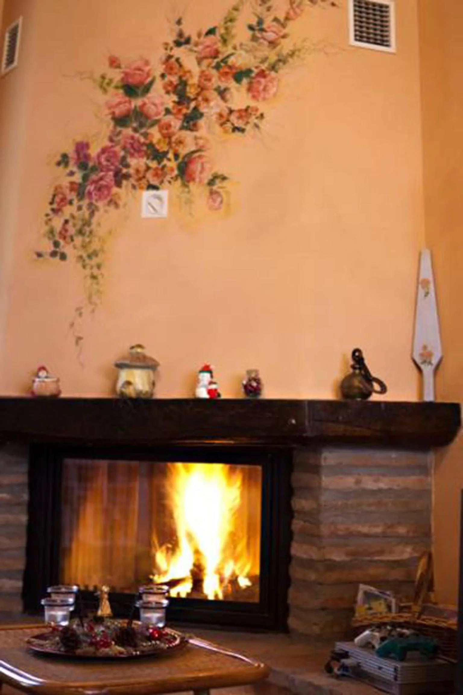 Communal lounge/ TV room in Agriturismo Il Brugnolo