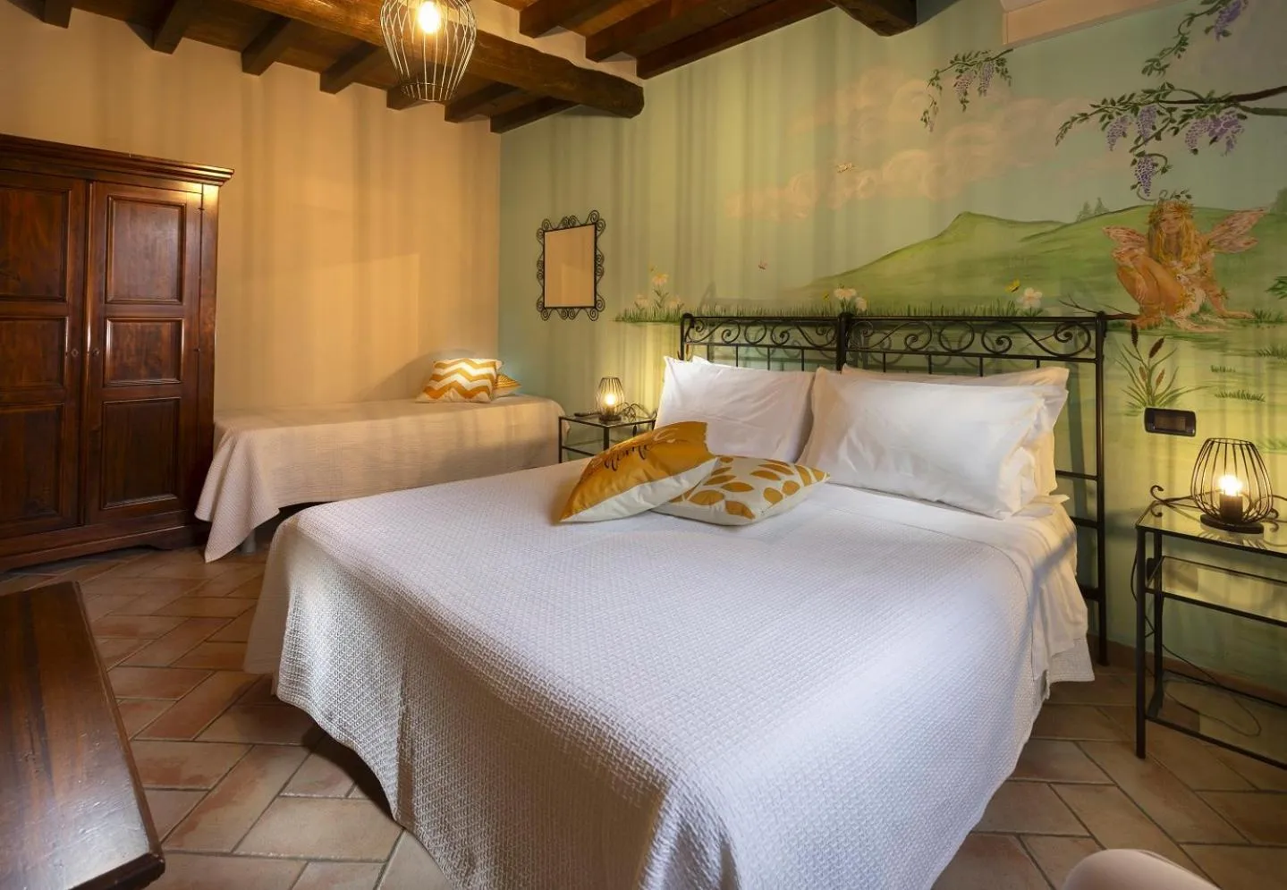 Photo of the whole room, Bed in Agriturismo Il Brugnolo