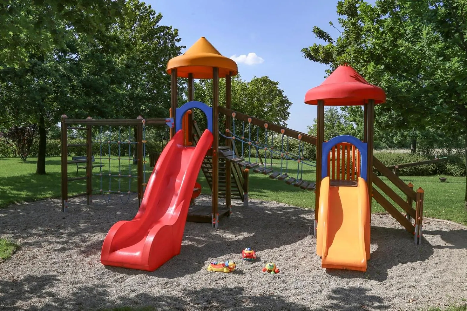 Children play ground in Agriturismo Il Brugnolo