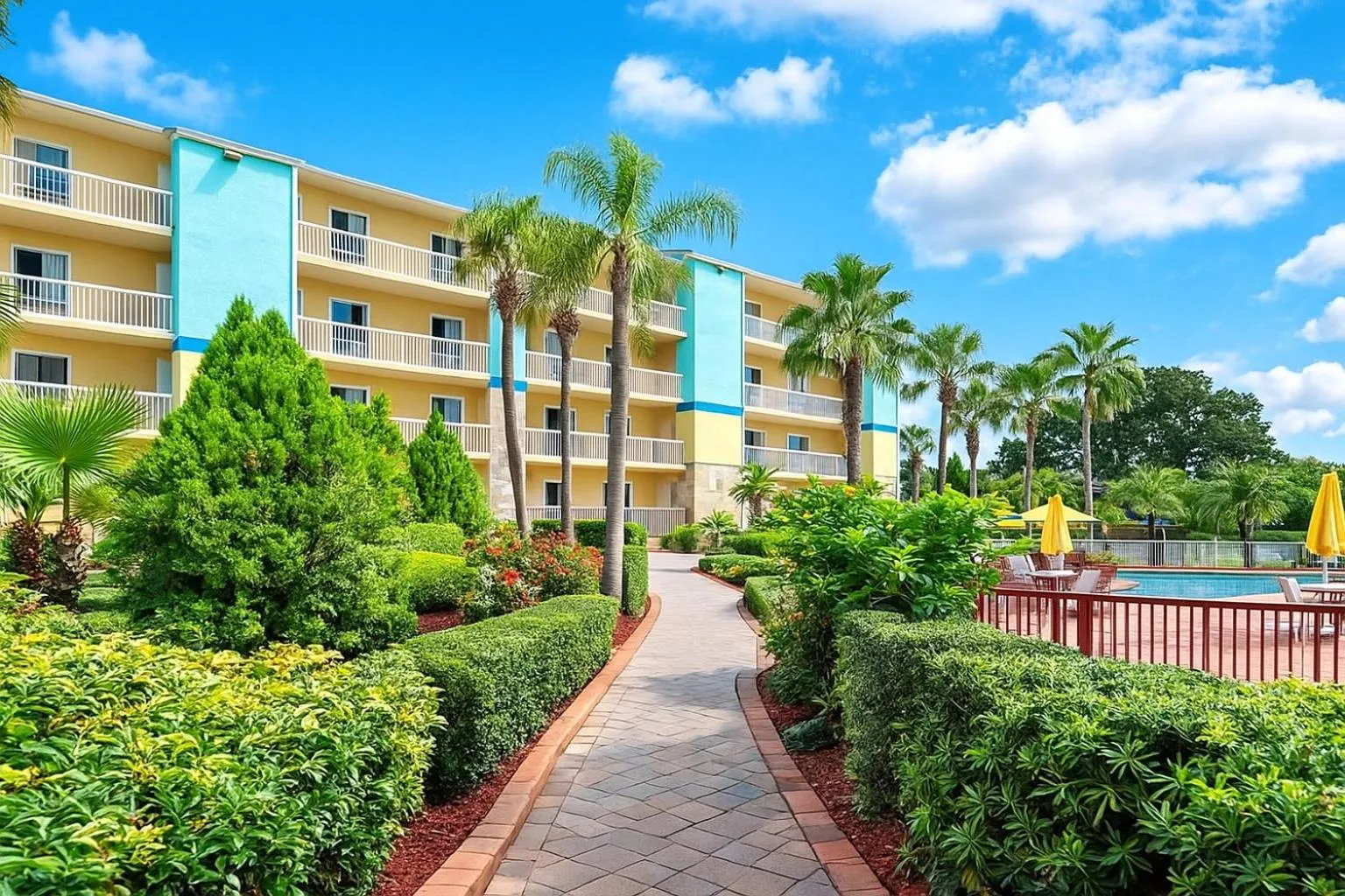 Property building in Orlando International Drive North Hotel