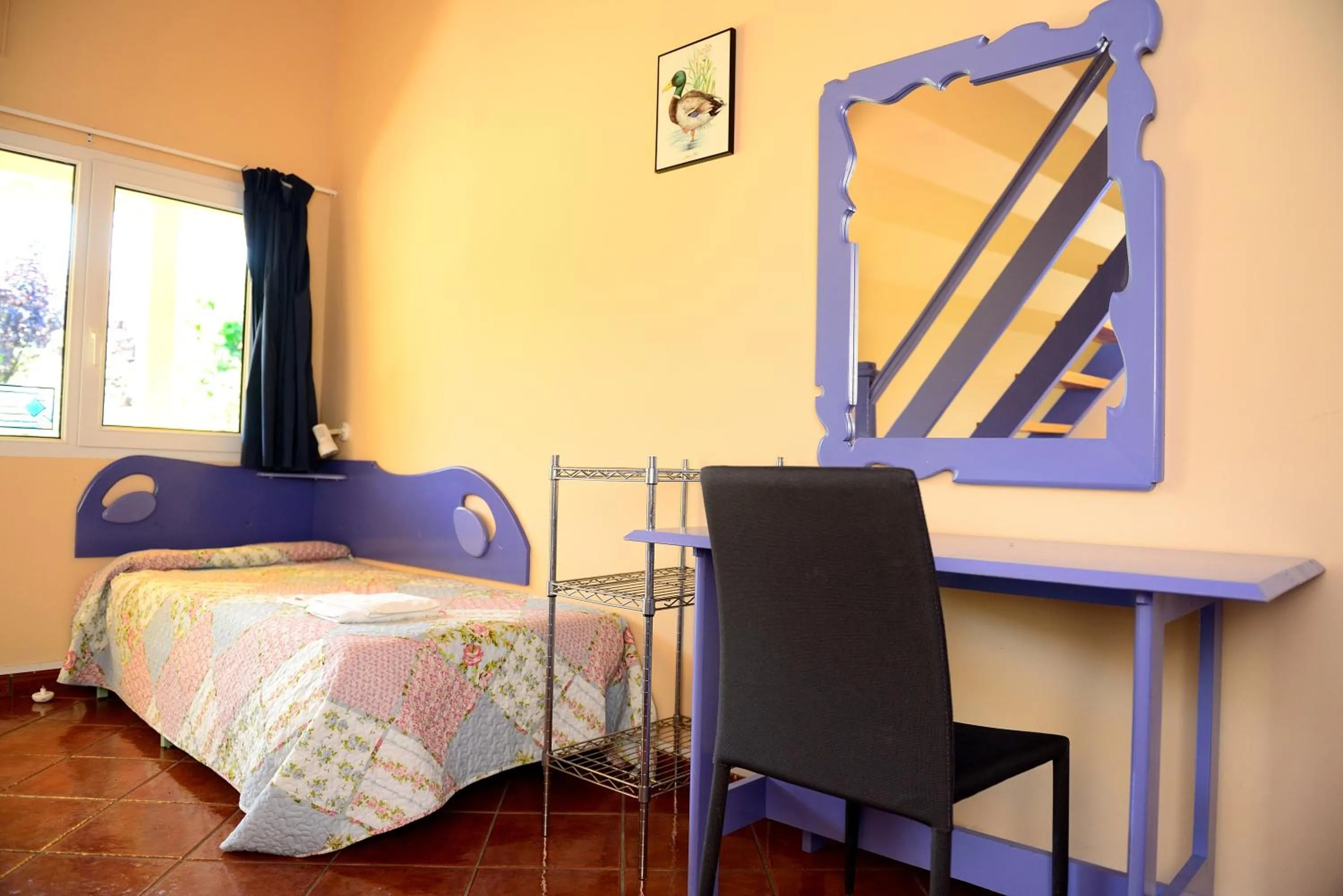 Bed in Albergue Finca El Mazo