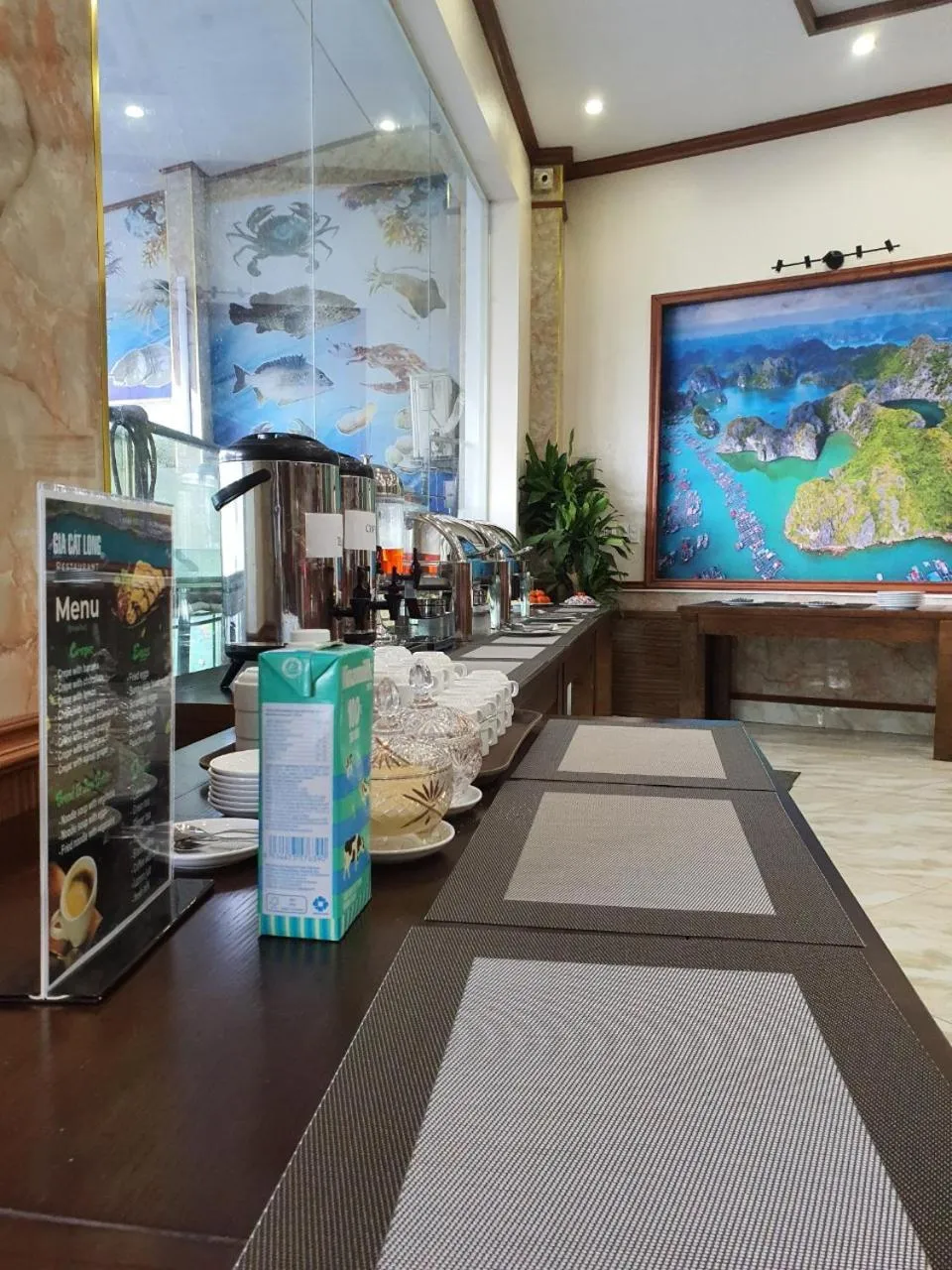 Breakfast in Lang Chai Hotel Cat Ba