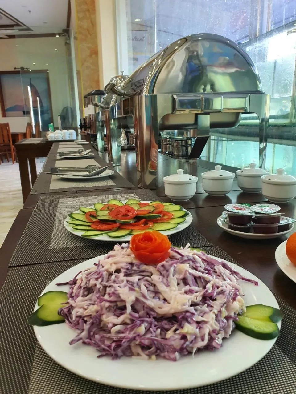 Breakfast in Lang Chai Hotel Cat Ba