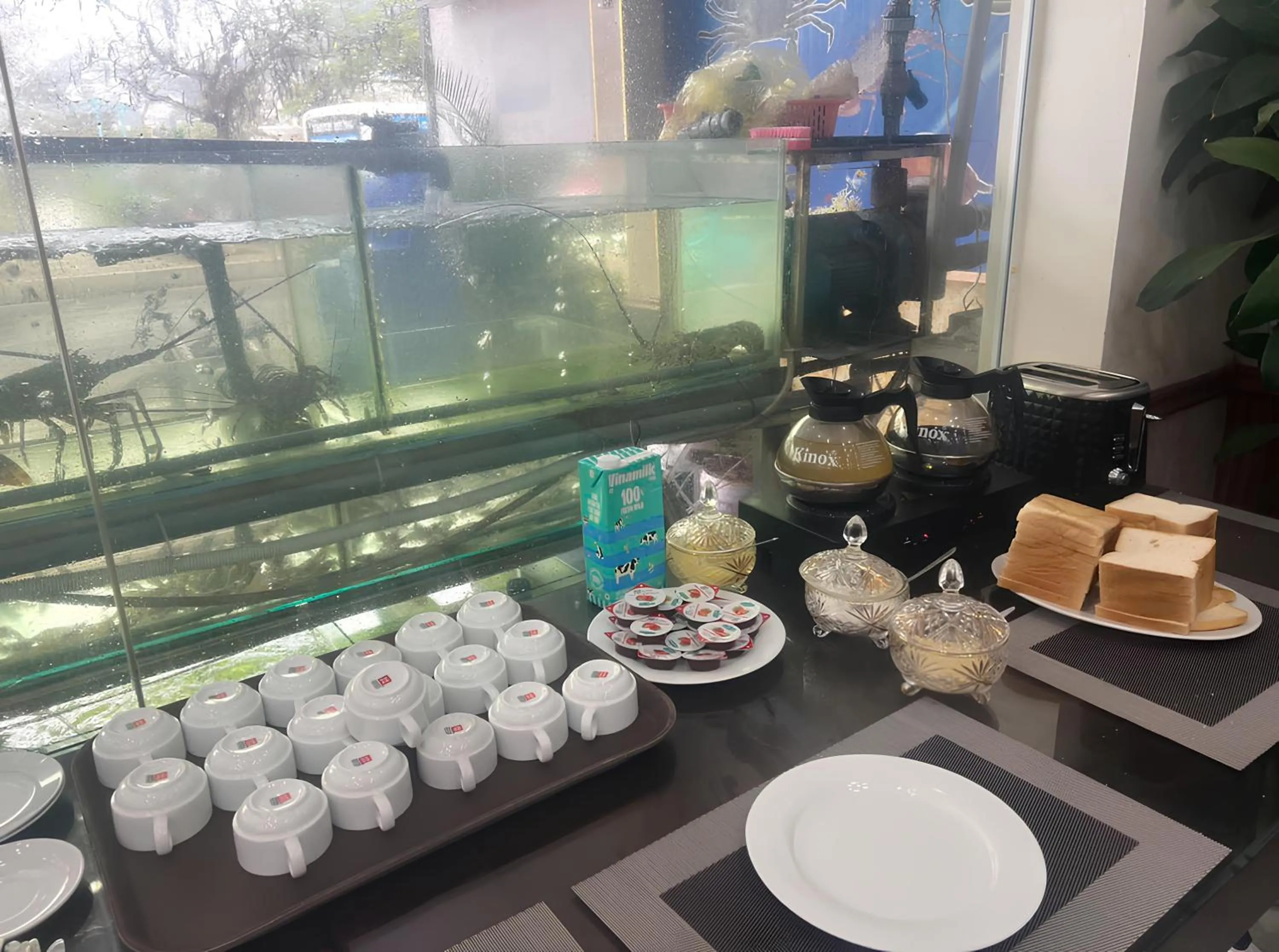 Breakfast in Lang Chai Hotel Cat Ba