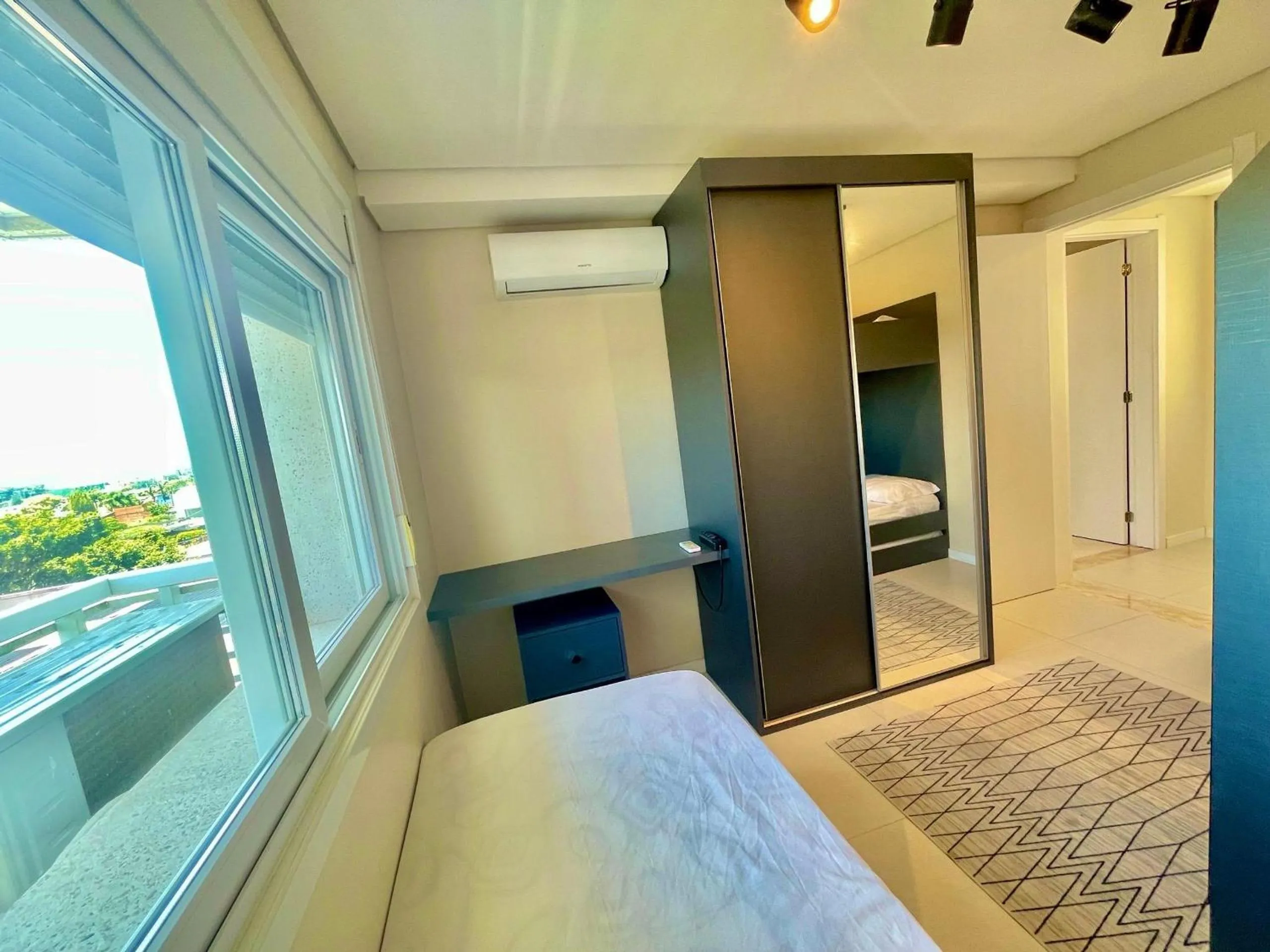 Bedroom, Bed in Atlântida Green Square - 408B