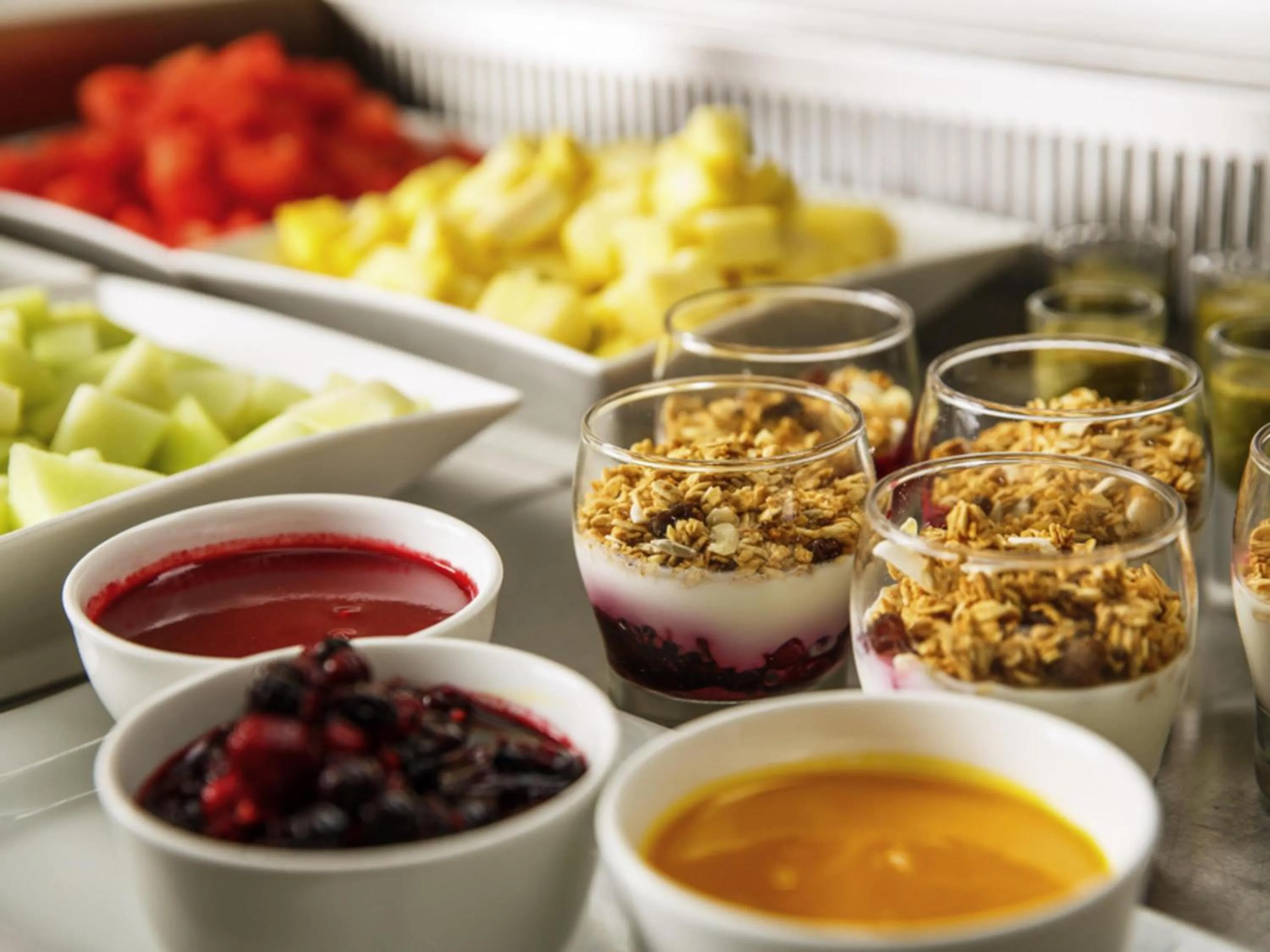 Breakfast in Mercure Chester Abbots Well Hotel