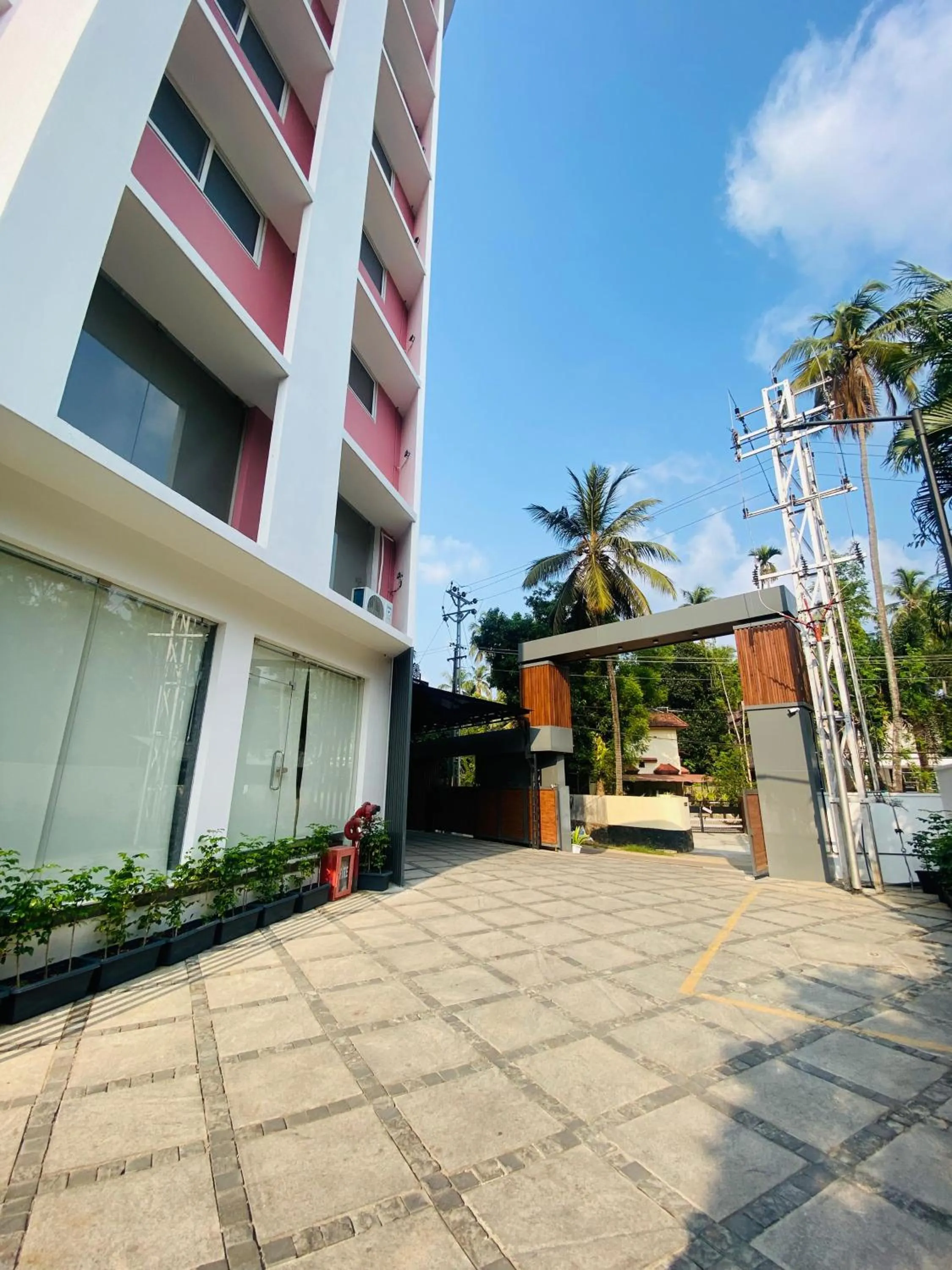 Property building in The Habitat Suites-Walkable distance to Guruvayoor temple