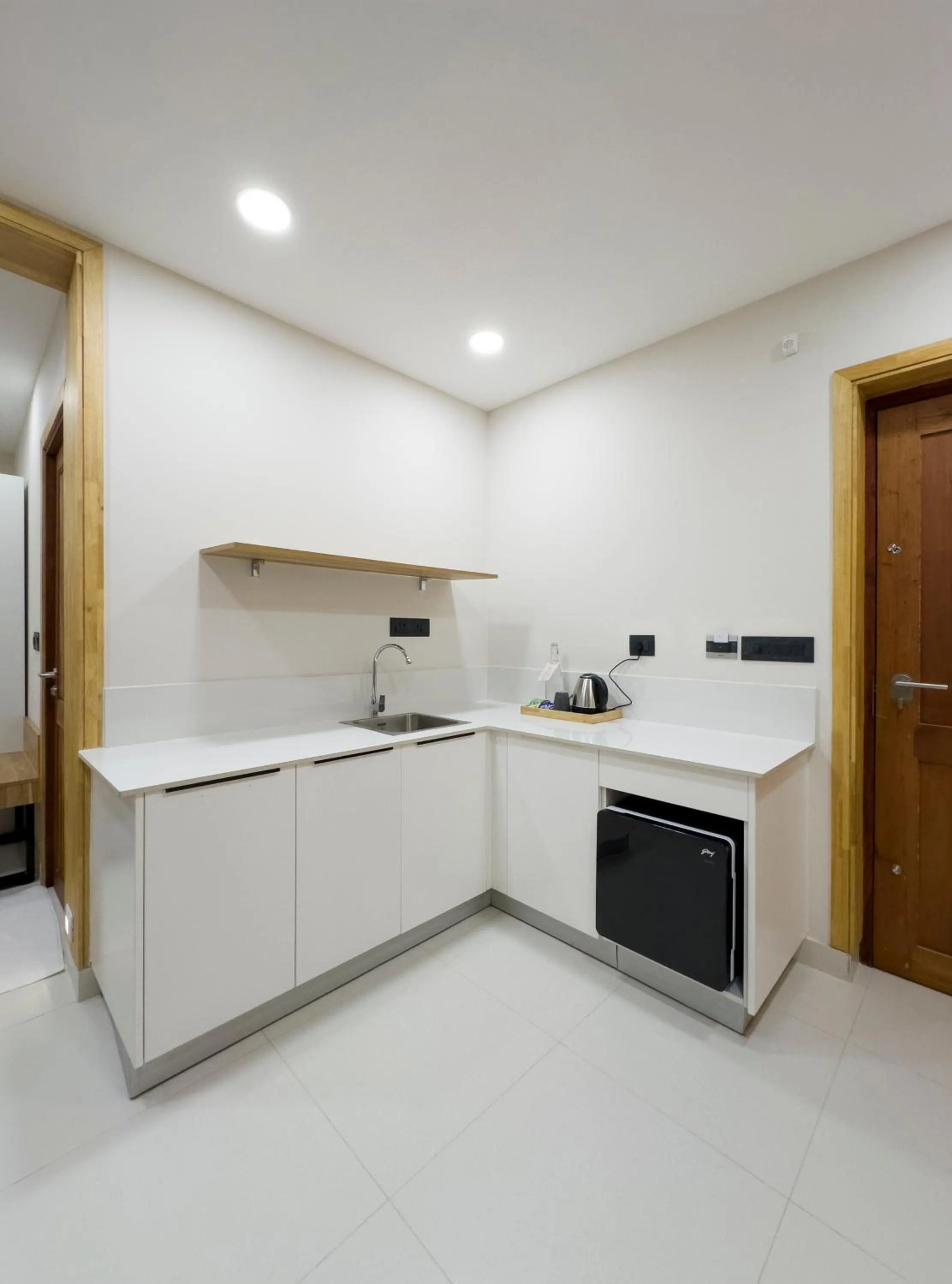 Living room in The Habitat Suites-Walkable distance to Guruvayoor temple