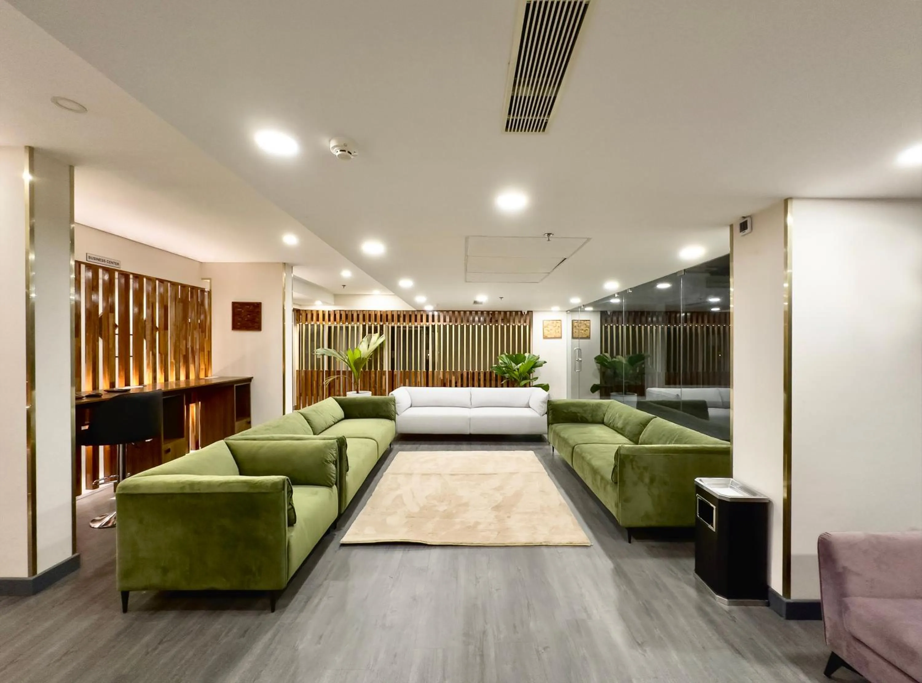 Living room, Bed in The Habitat Suites-Walkable distance to Guruvayoor temple