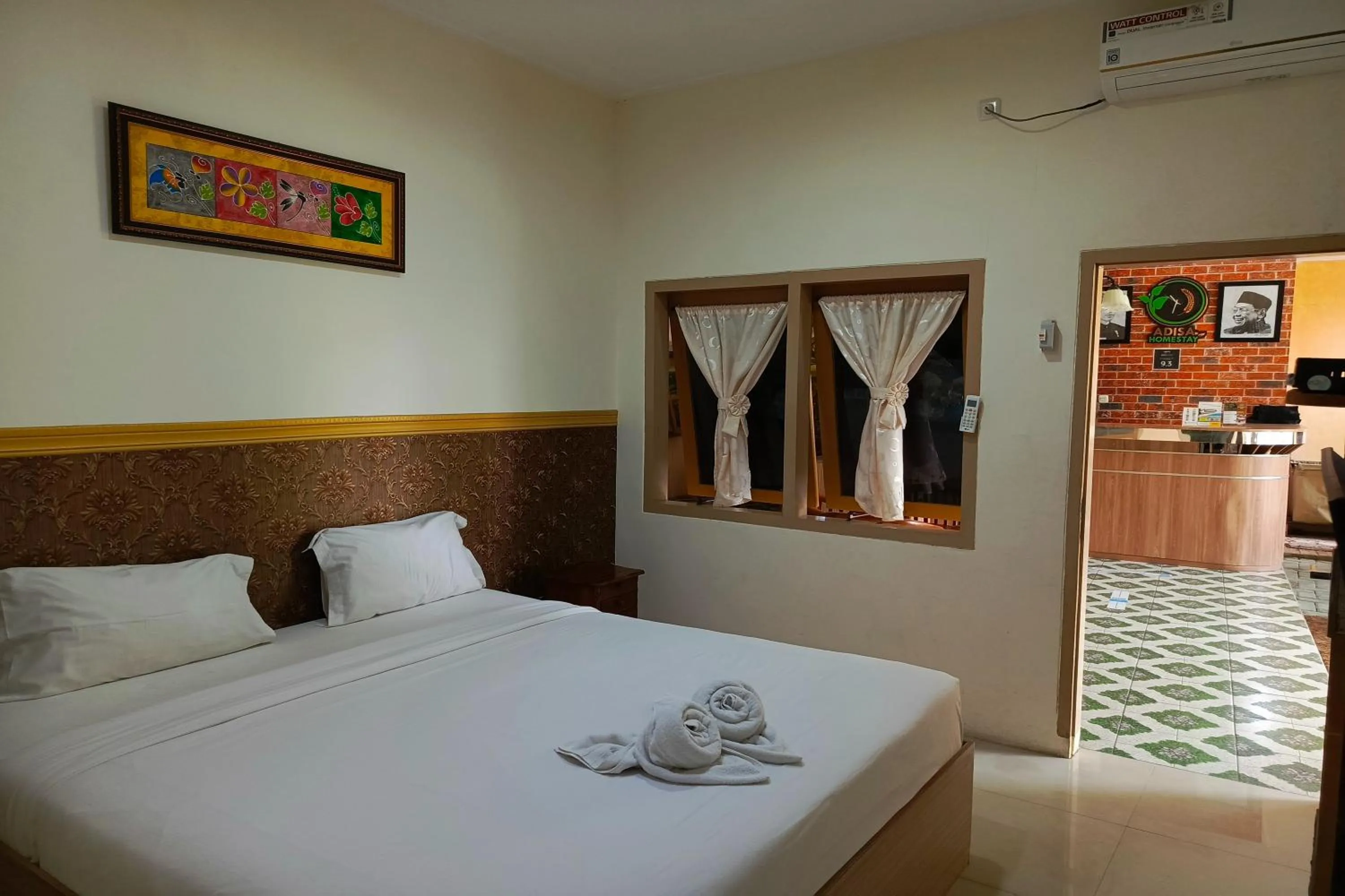 Bed in Adisa Homestay