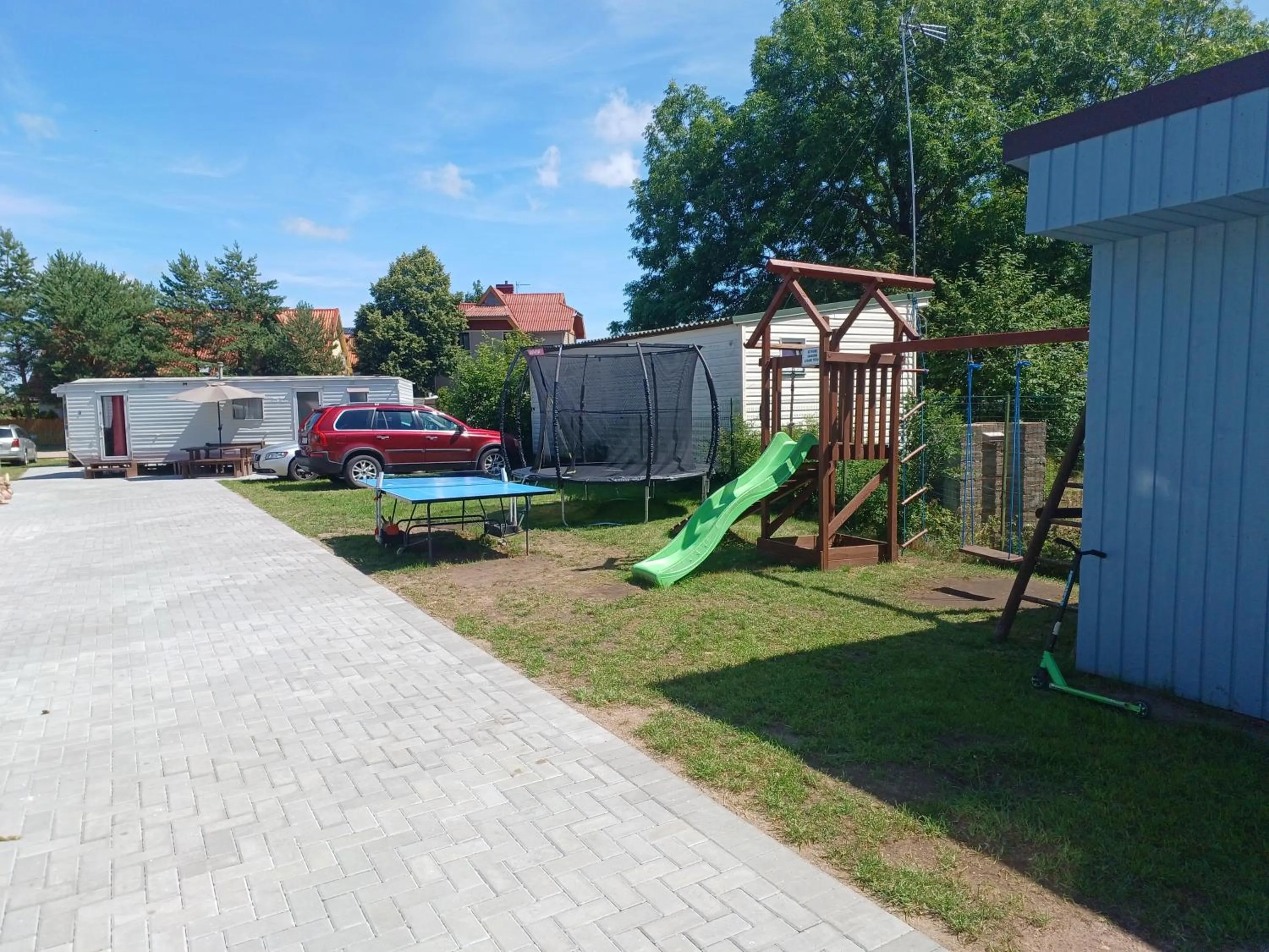 Children play ground in Nameliai Šventojoje Kopų