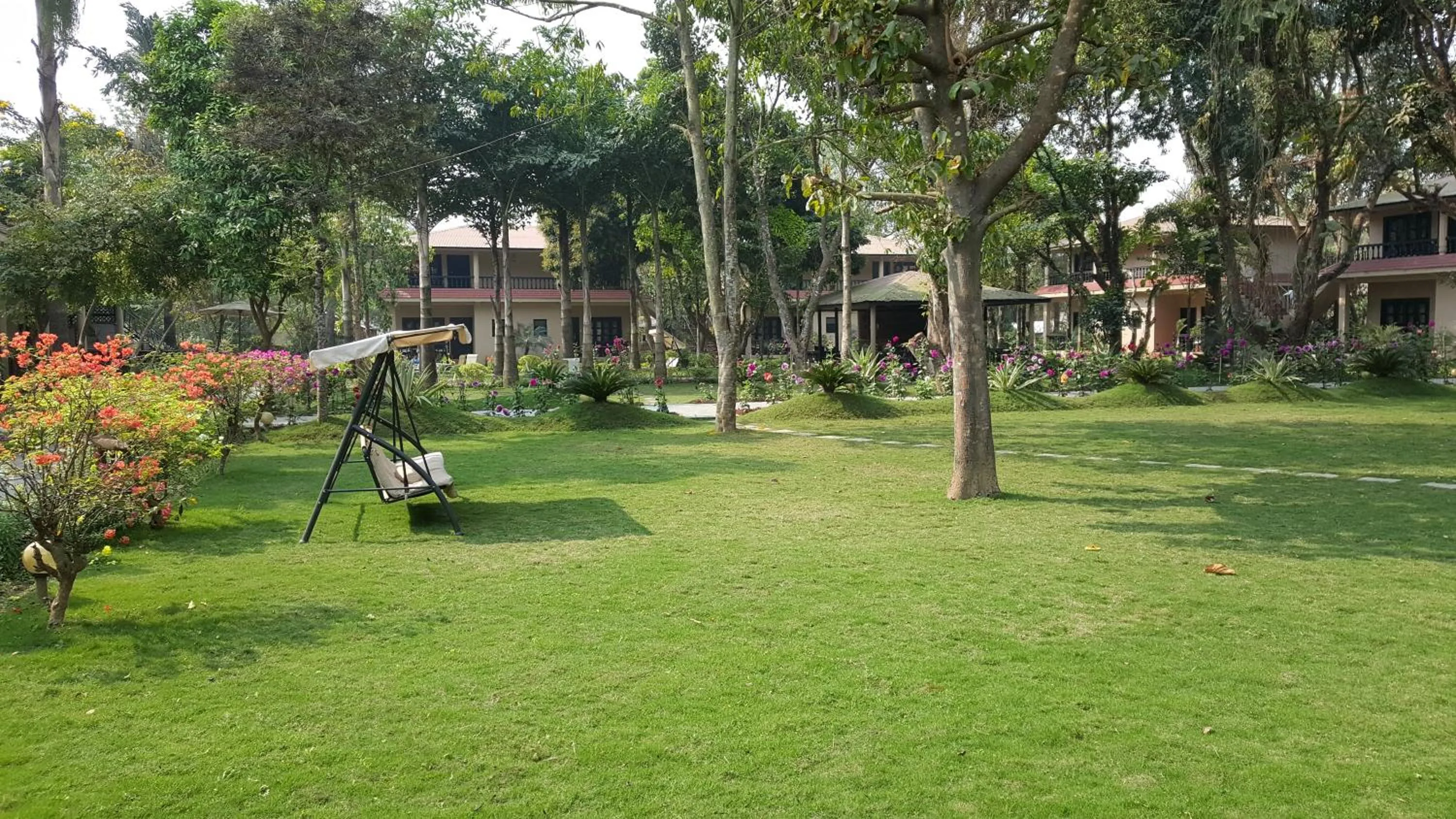 Garden in Hotel Parkland