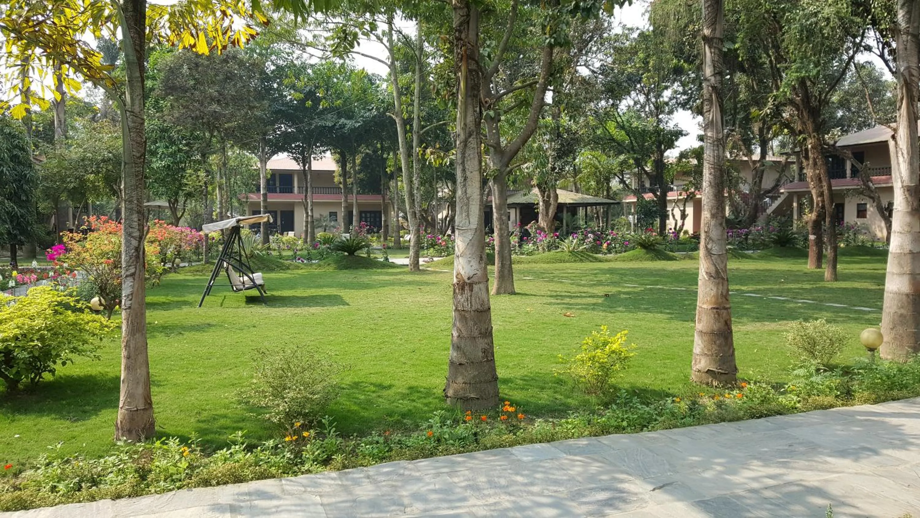 Garden in Hotel Parkland