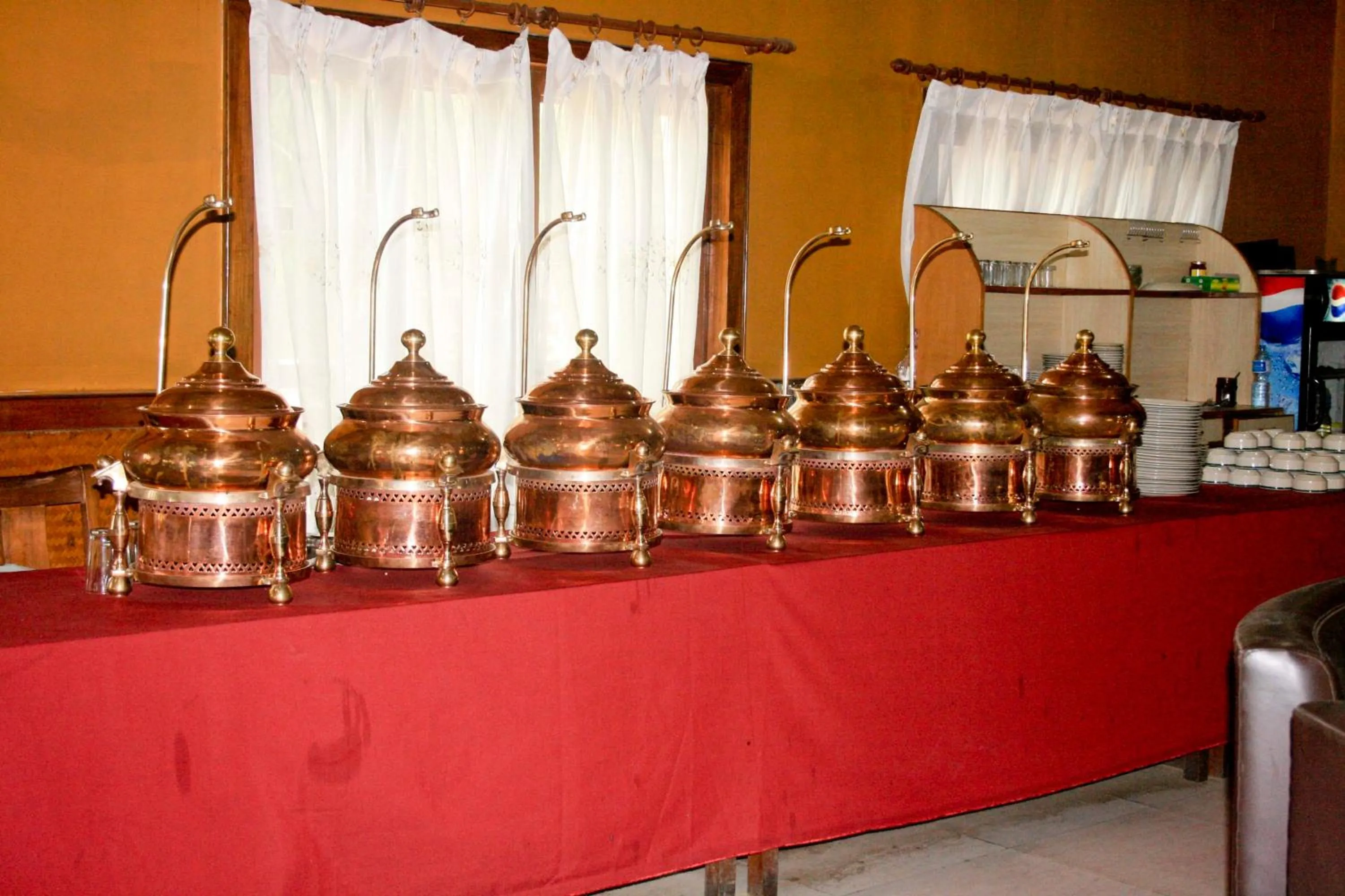 American breakfast in Hotel Parkland