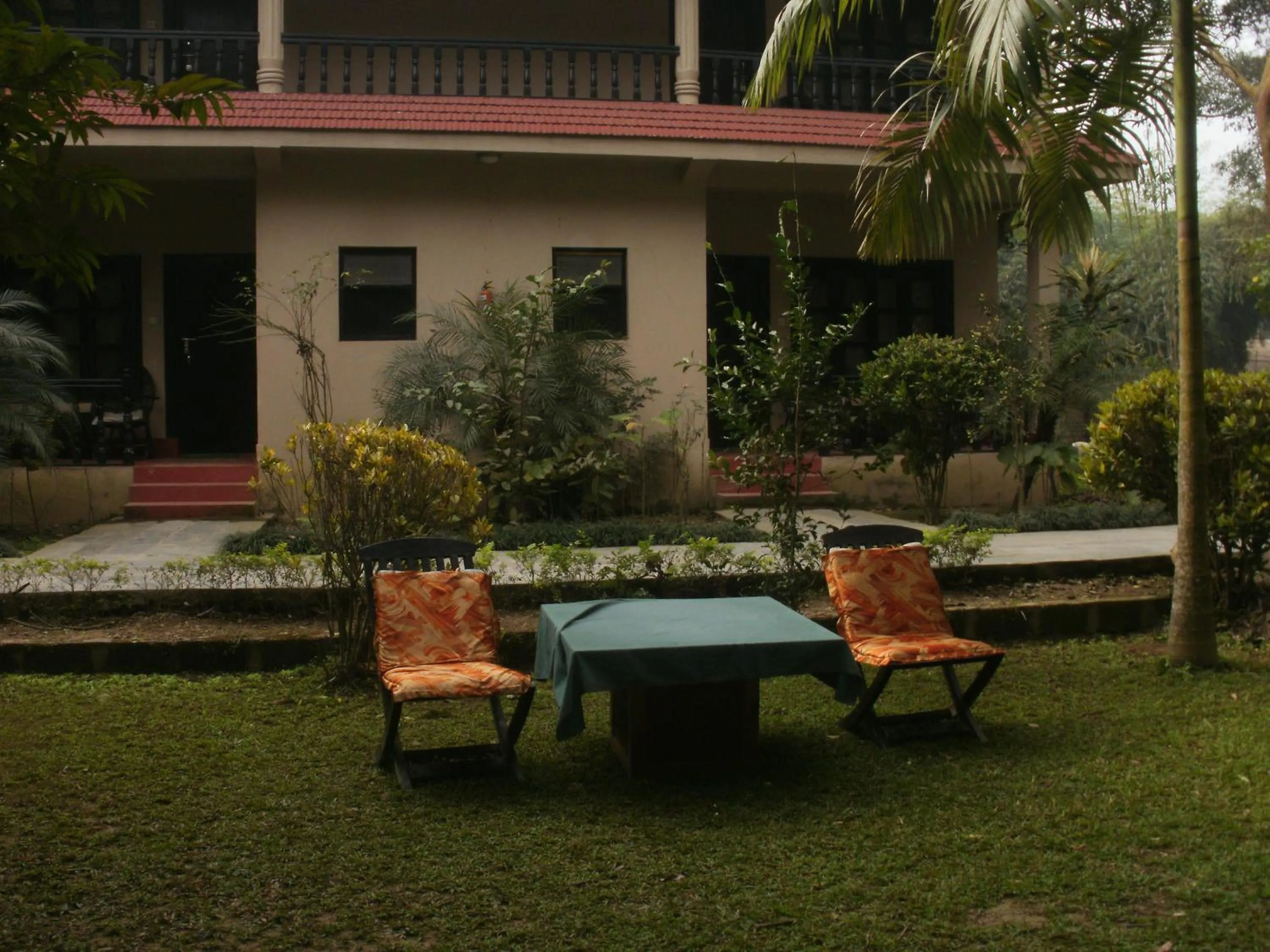 Garden view in Hotel Parkland