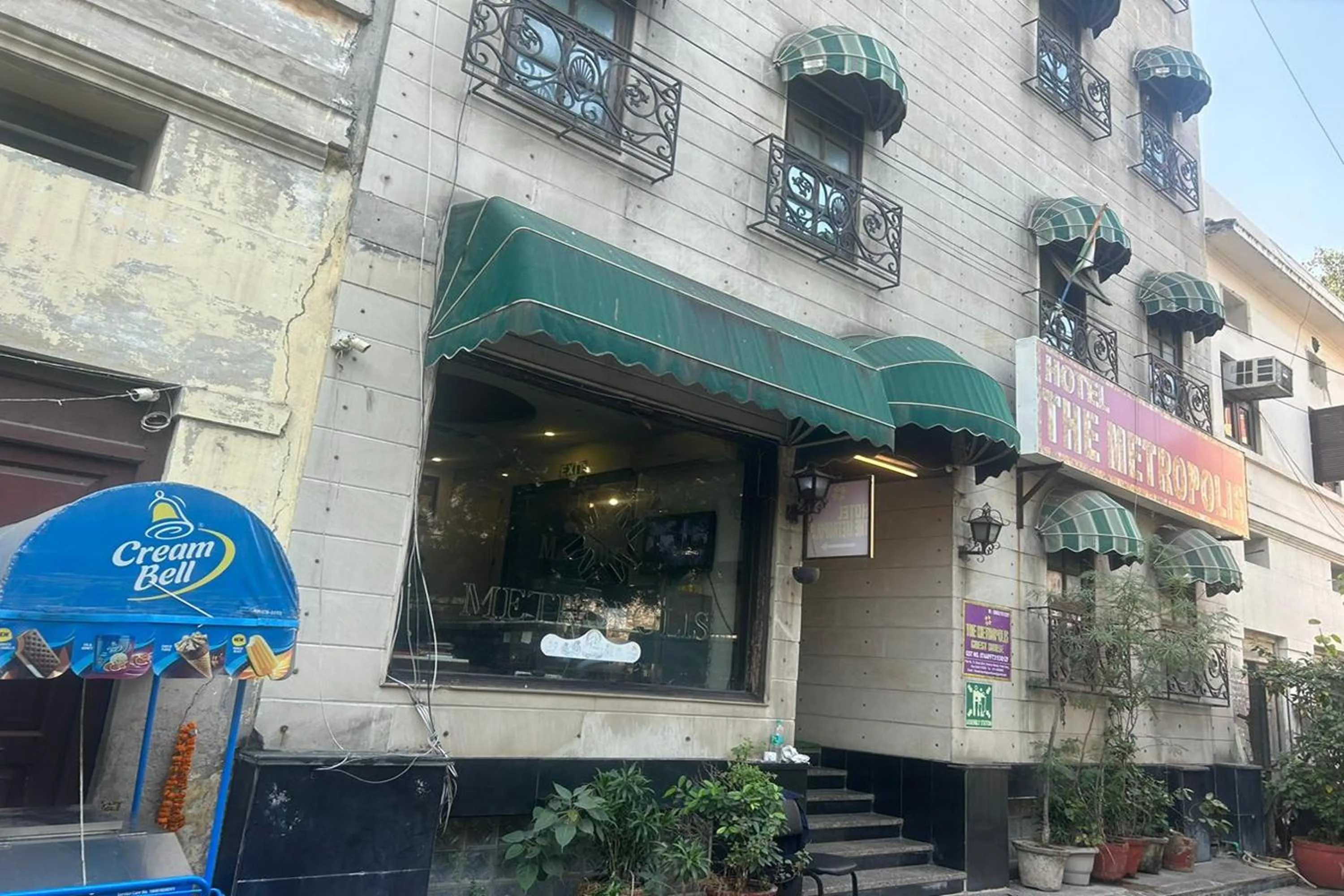 Property building in The Metropolis Guest House Near RK Ashram Metro Station