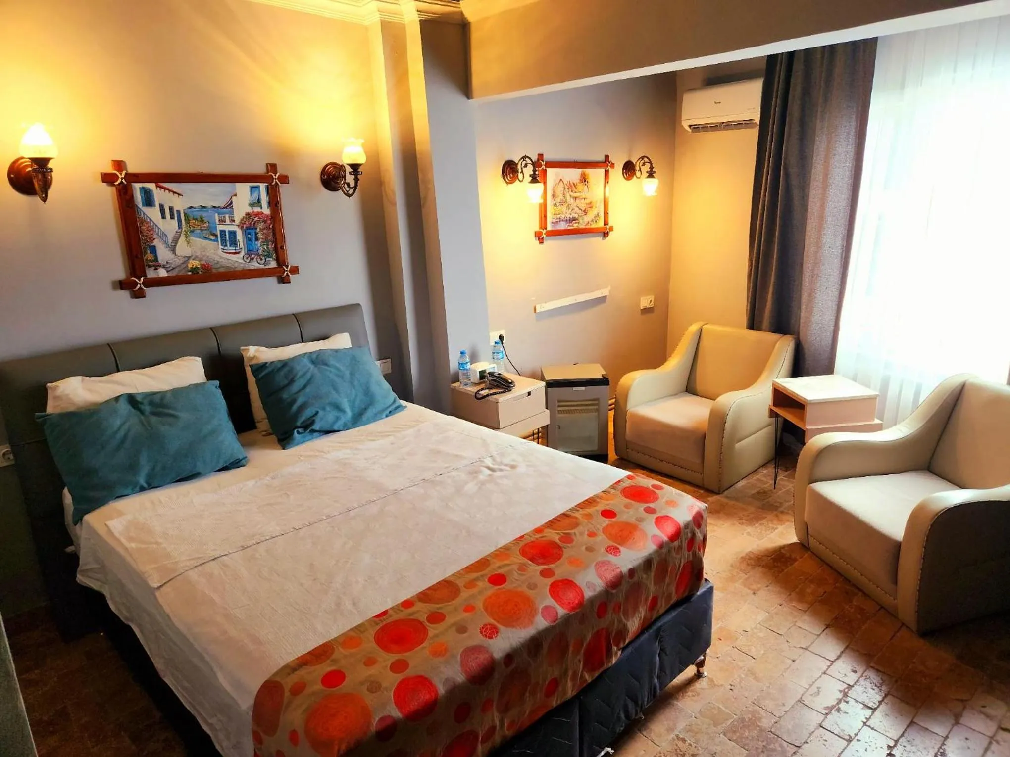 Bed in City Park Suites City Center Corlu