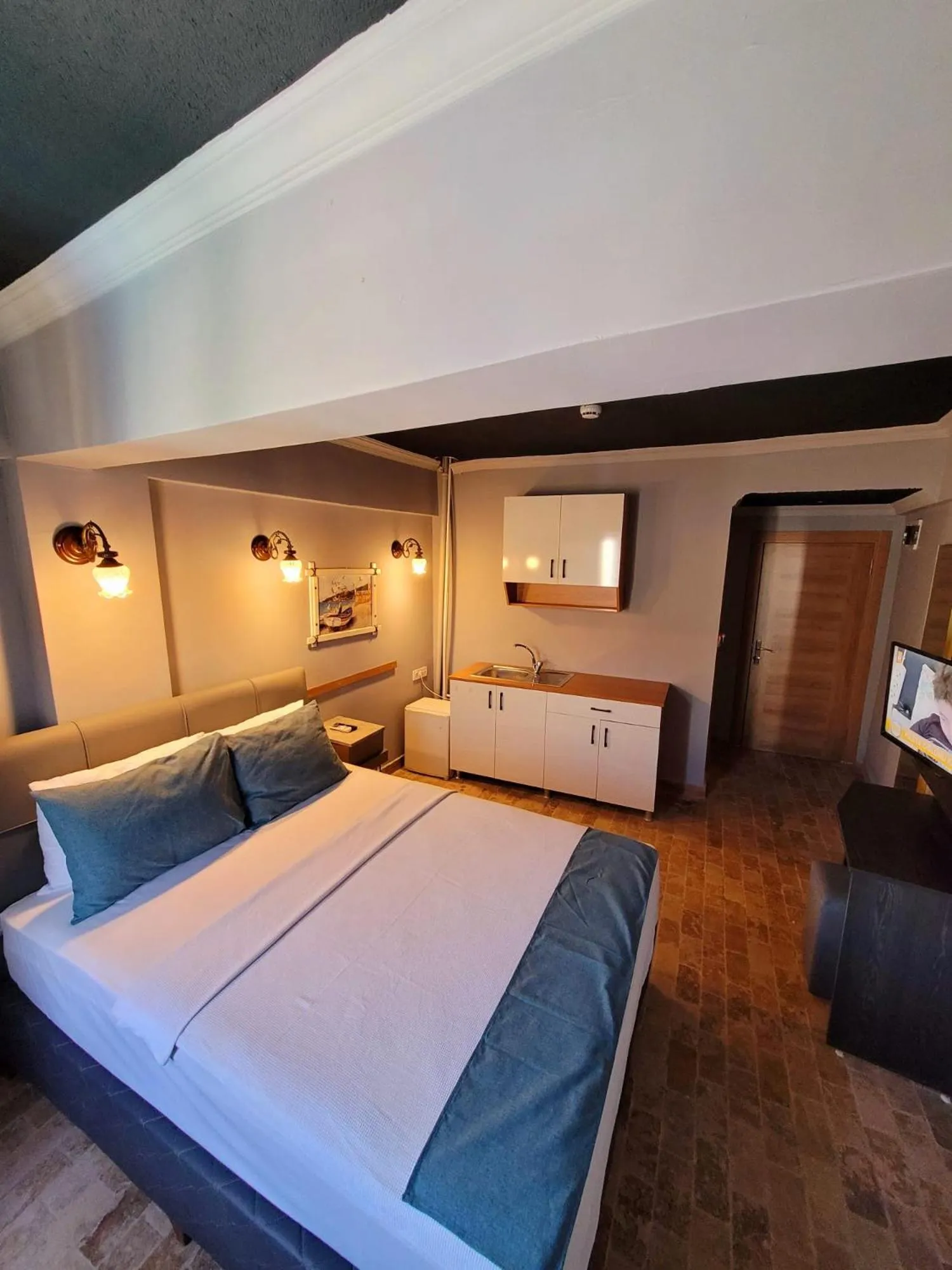 Bed in City Park Suites City Center Corlu