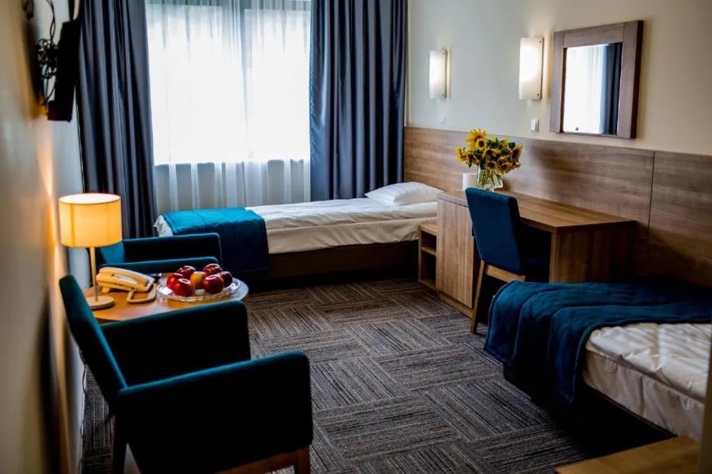 Bed in Hotel Meeting