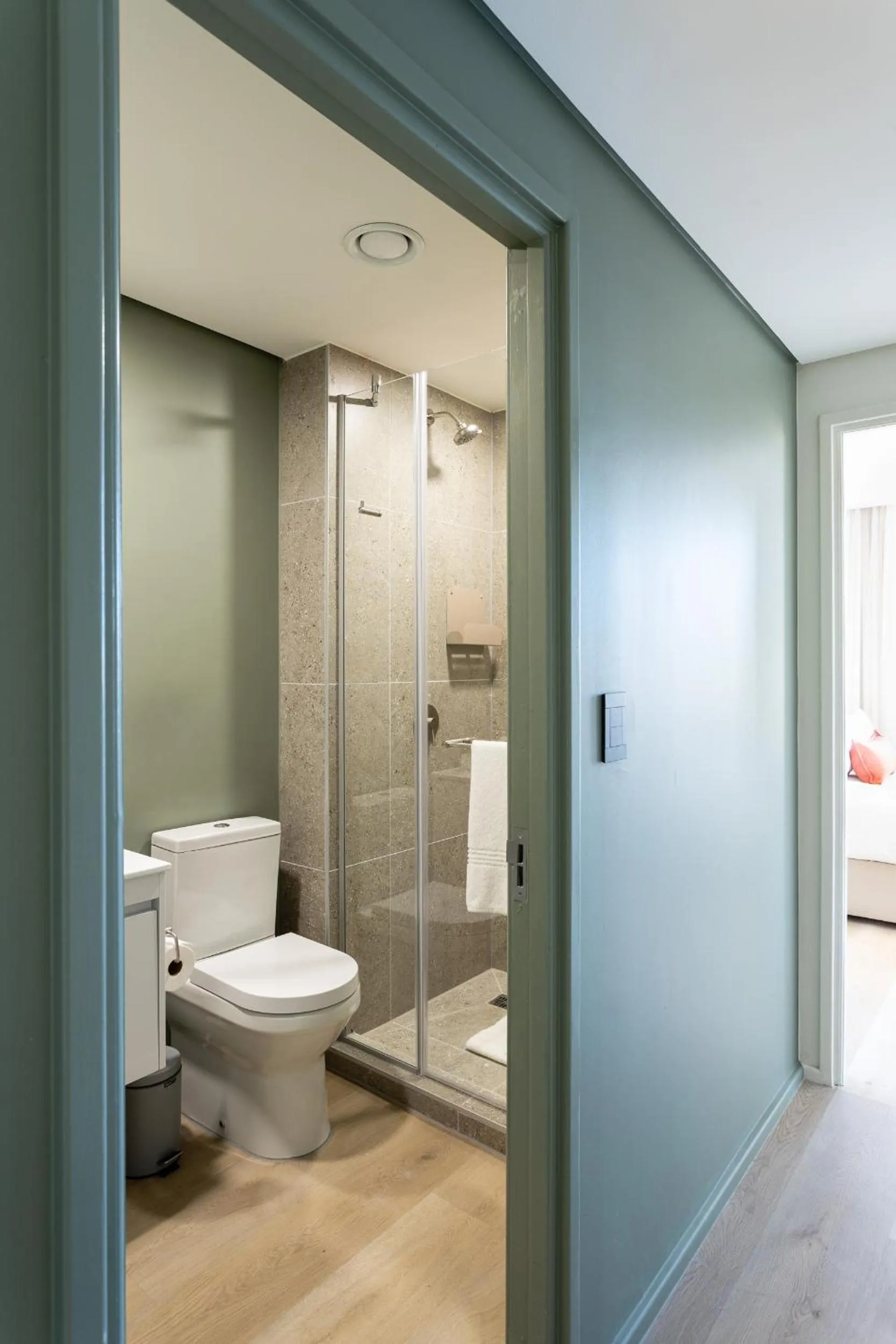 Shower in Habitat Aparthotel by Totalstay