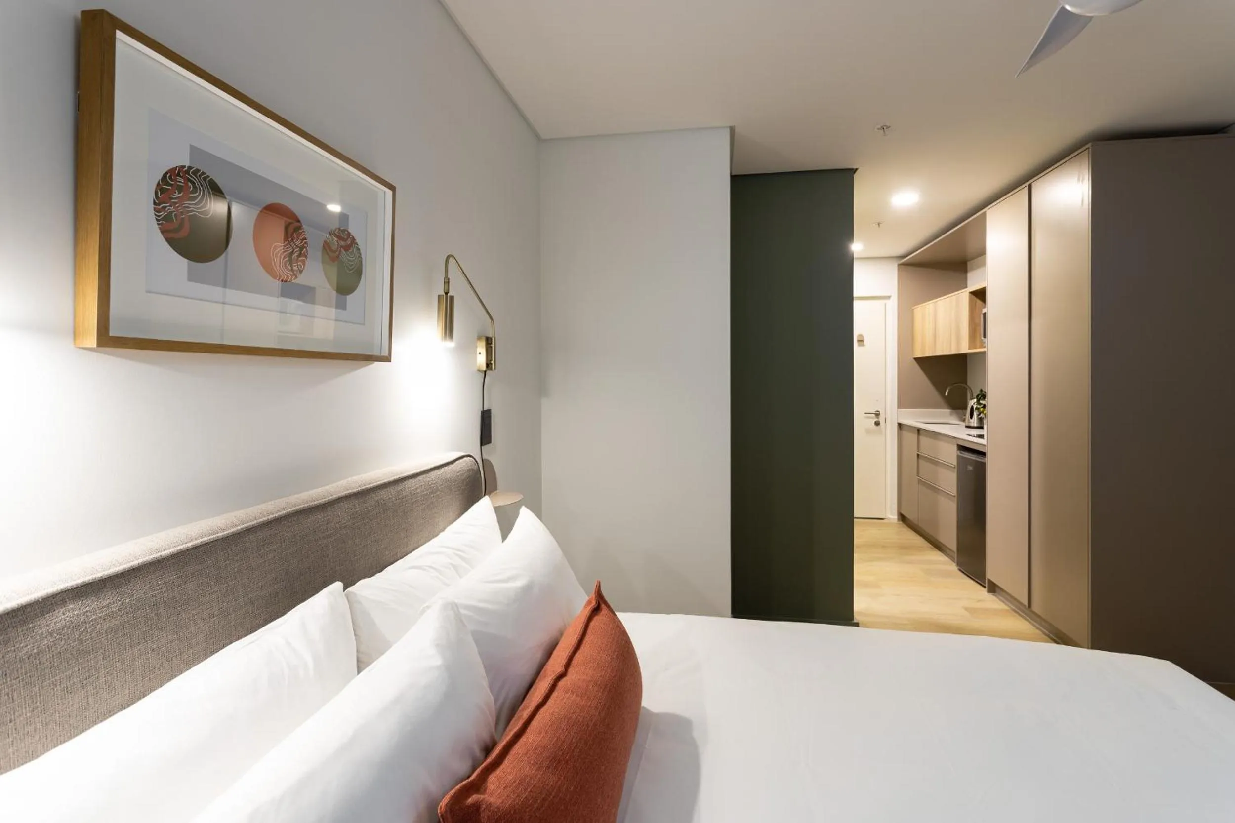 Bedroom, Bed in Habitat Aparthotel by Totalstay