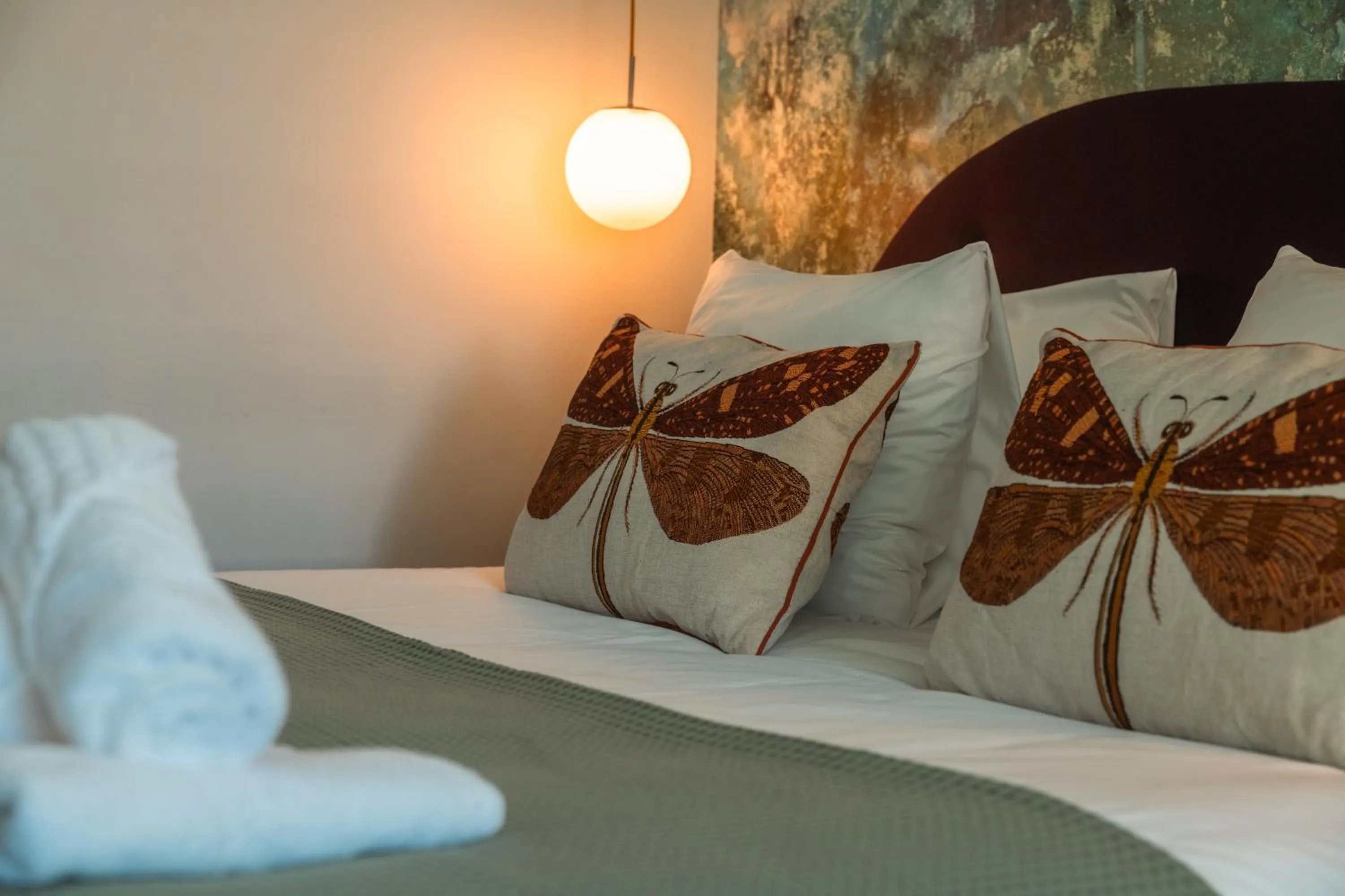 Bed in Badhuis Hotel