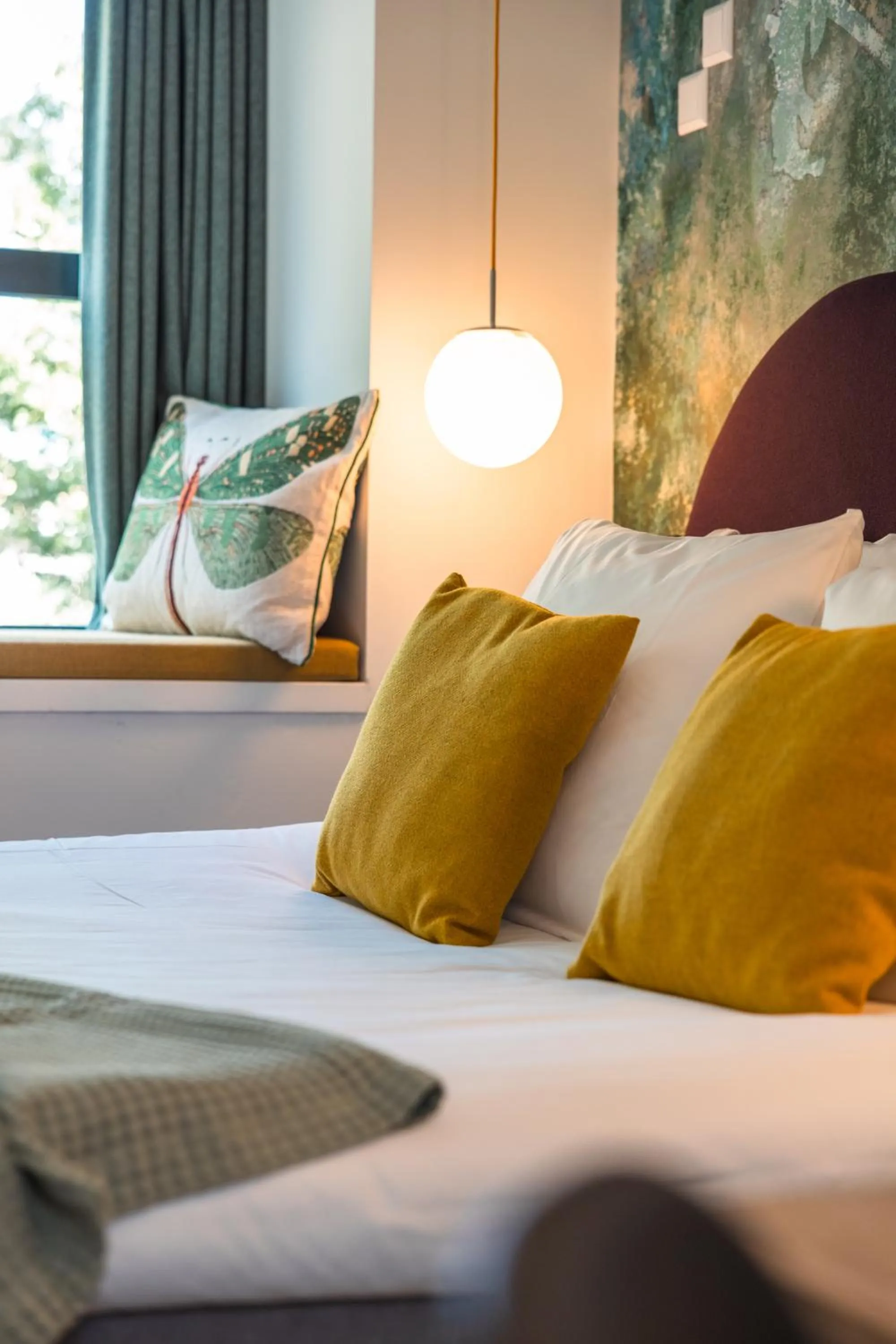 Bed in Badhuis Hotel