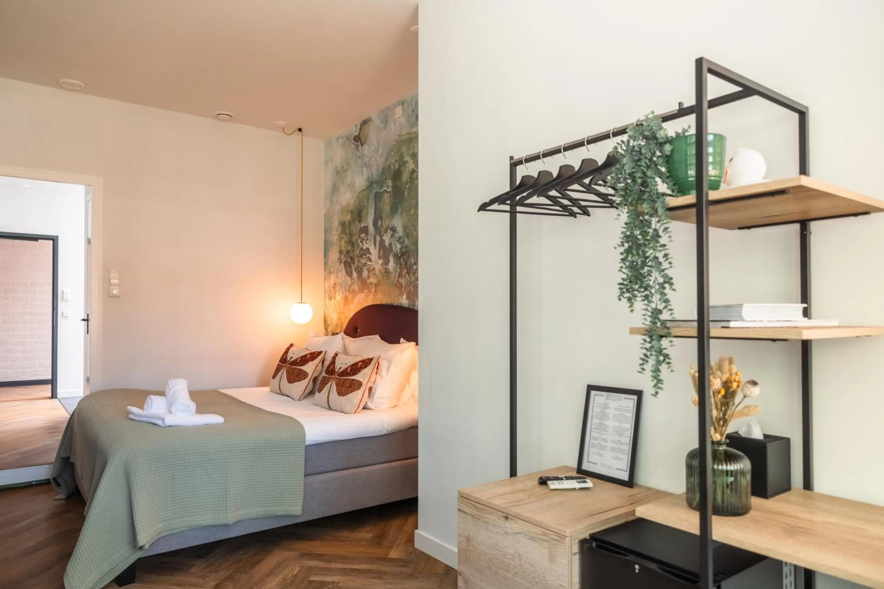 Bed in Badhuis Hotel