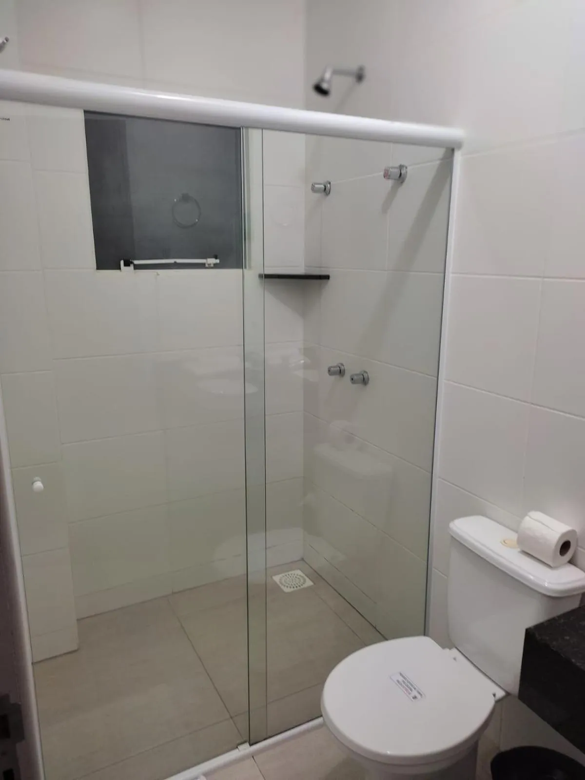 Shower in Hotel Bergozza