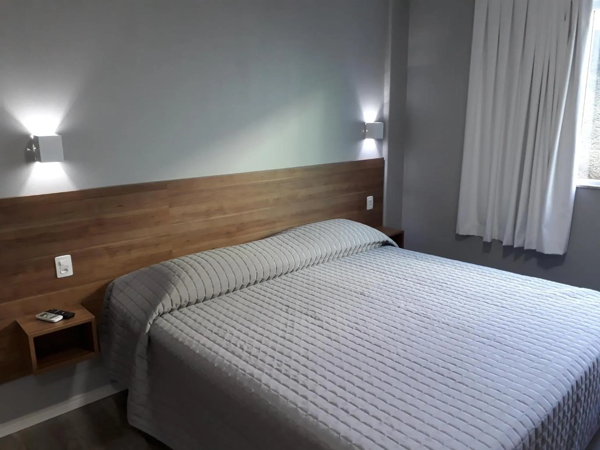 Bed in Hotel Bergozza