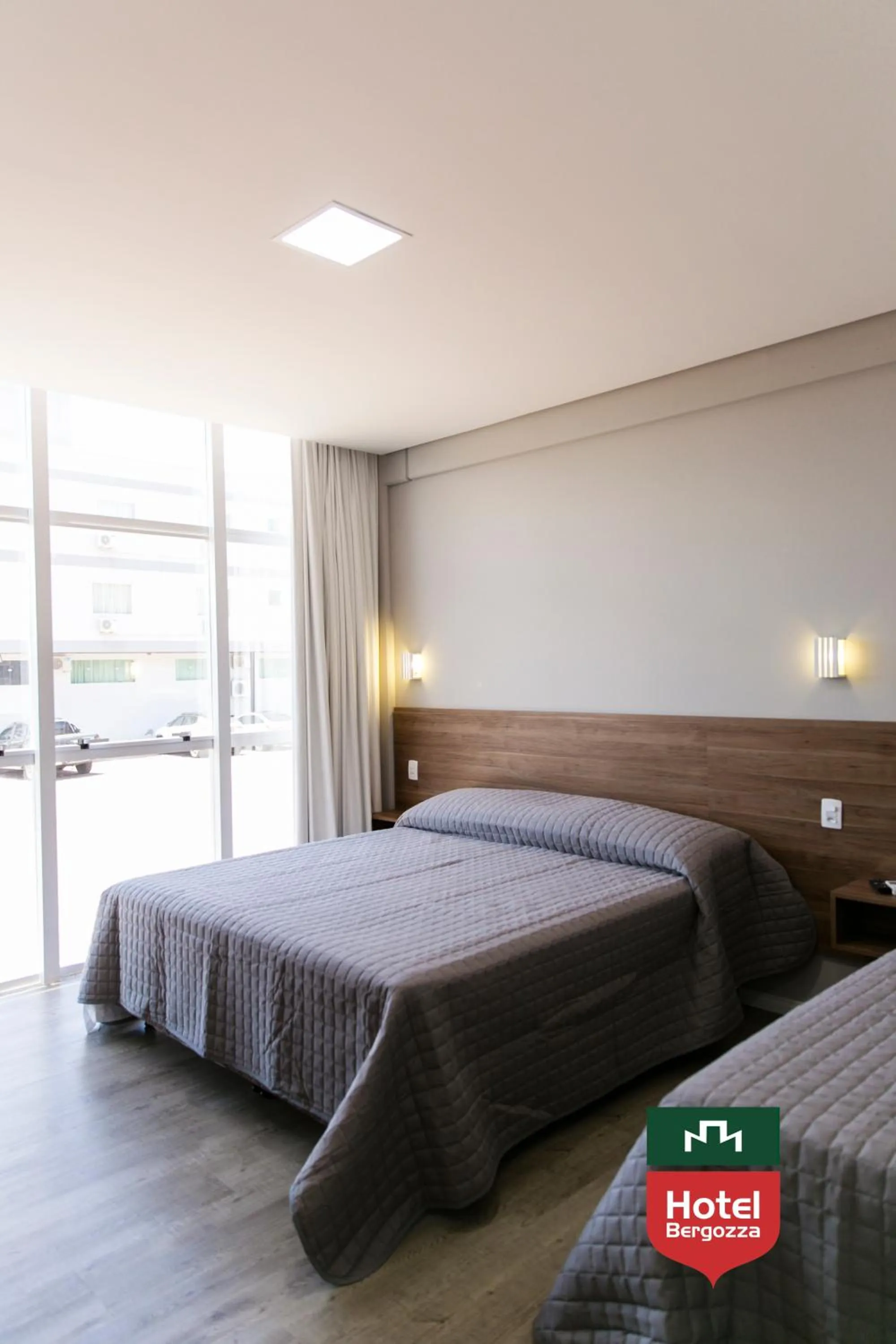 Bed in Hotel Bergozza