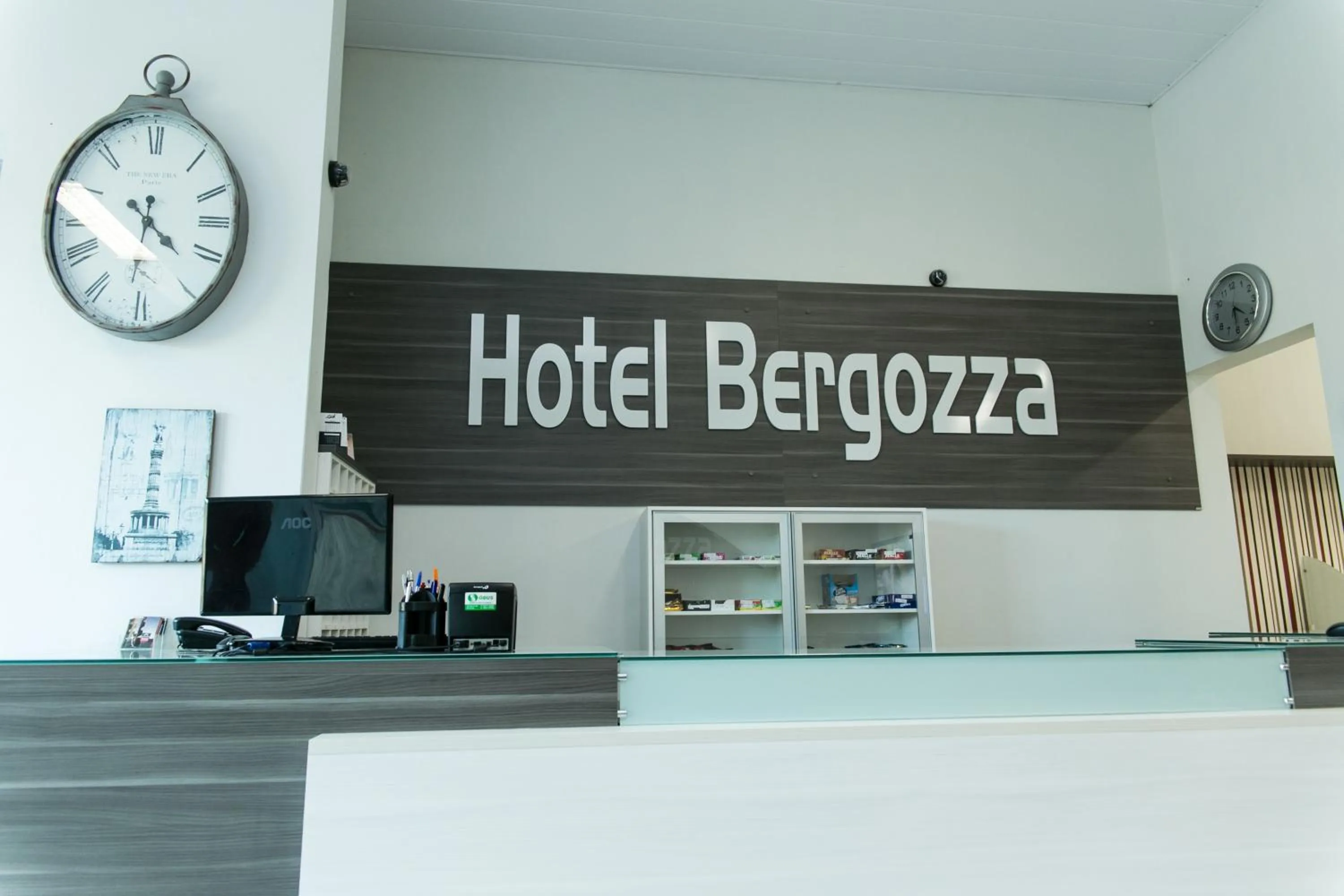 Lobby or reception in Hotel Bergozza
