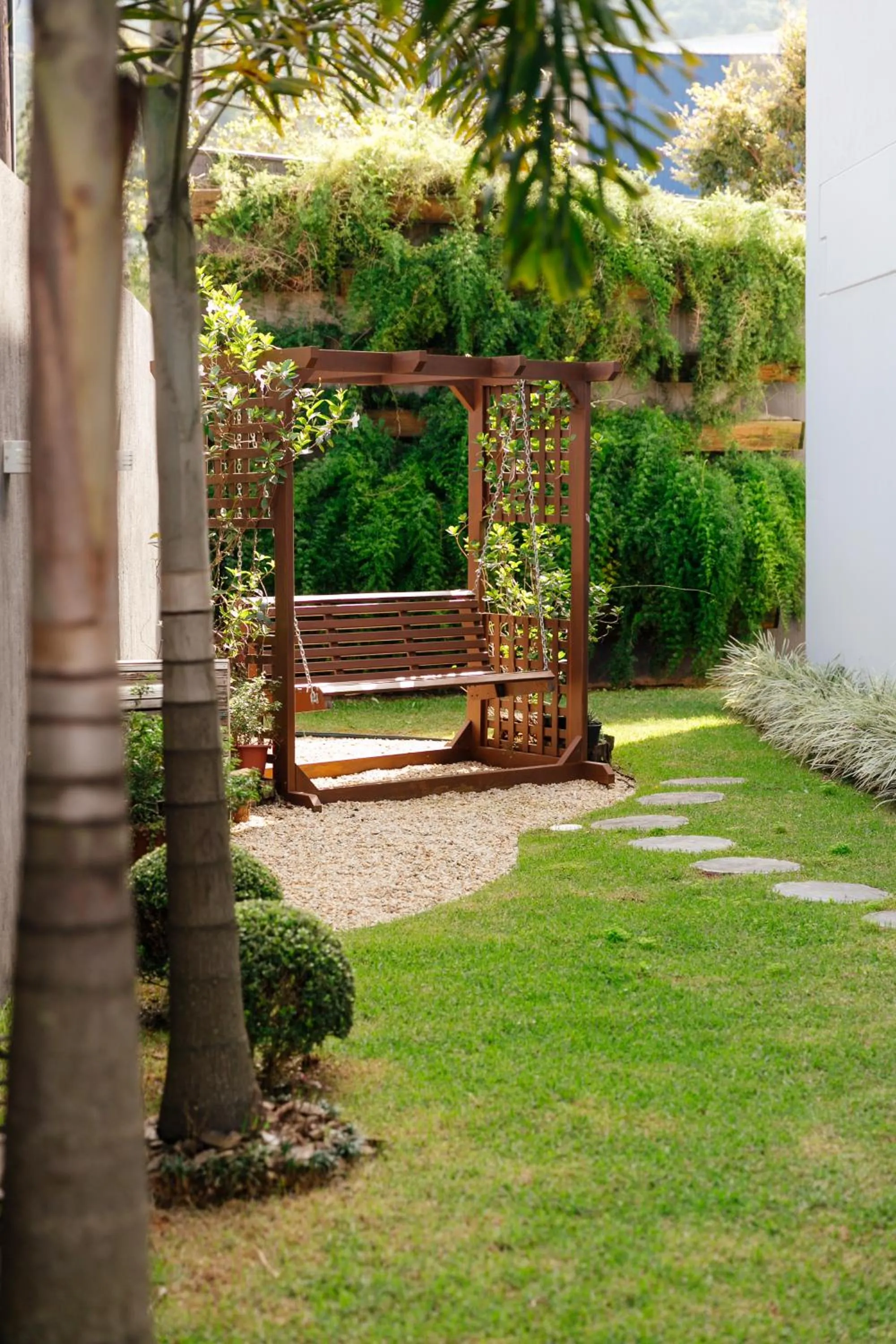 Garden in Hotel Bergozza
