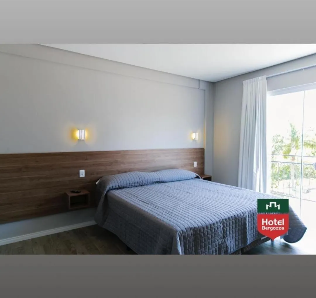 Bed in Hotel Bergozza