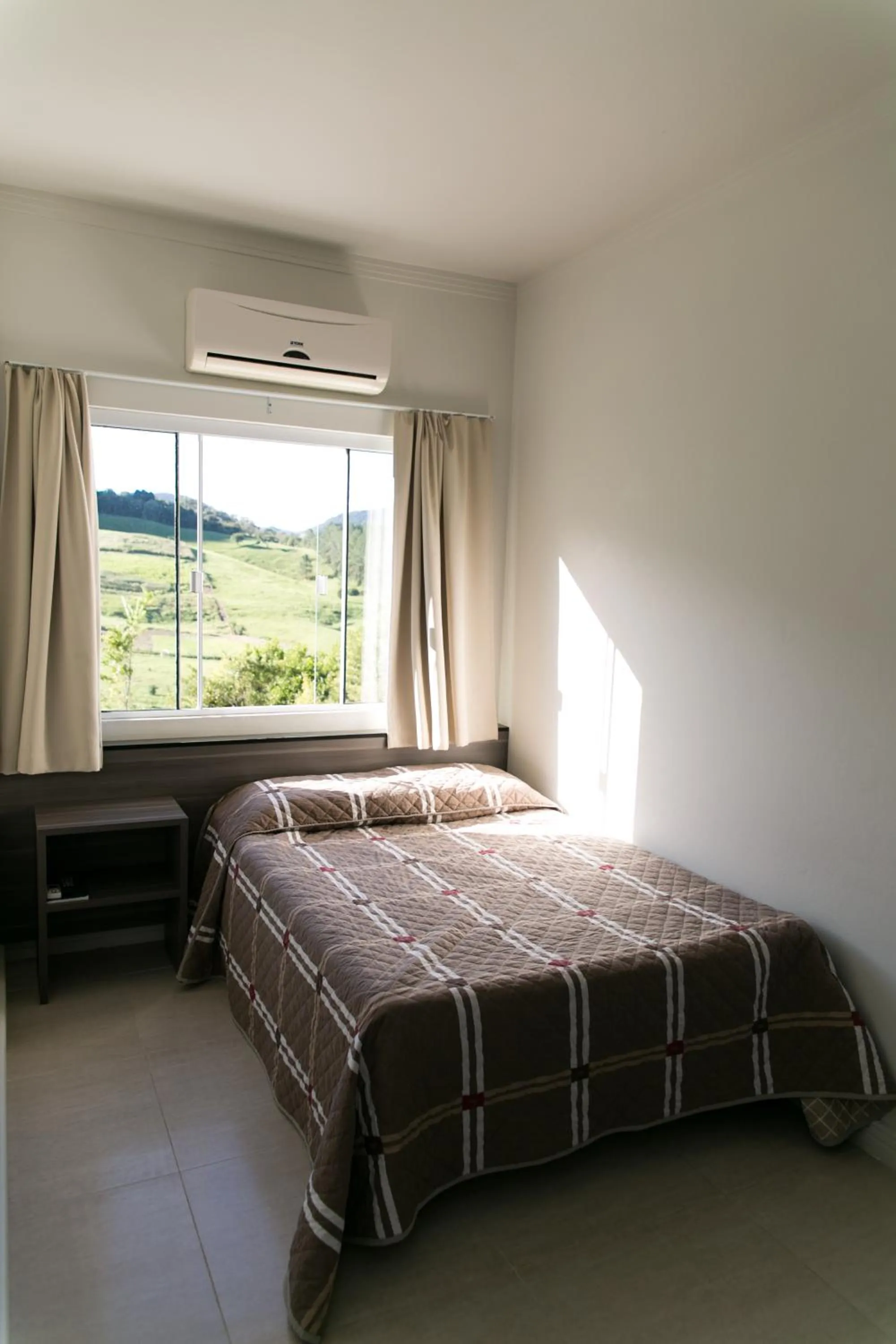 Bed in Hotel Bergozza