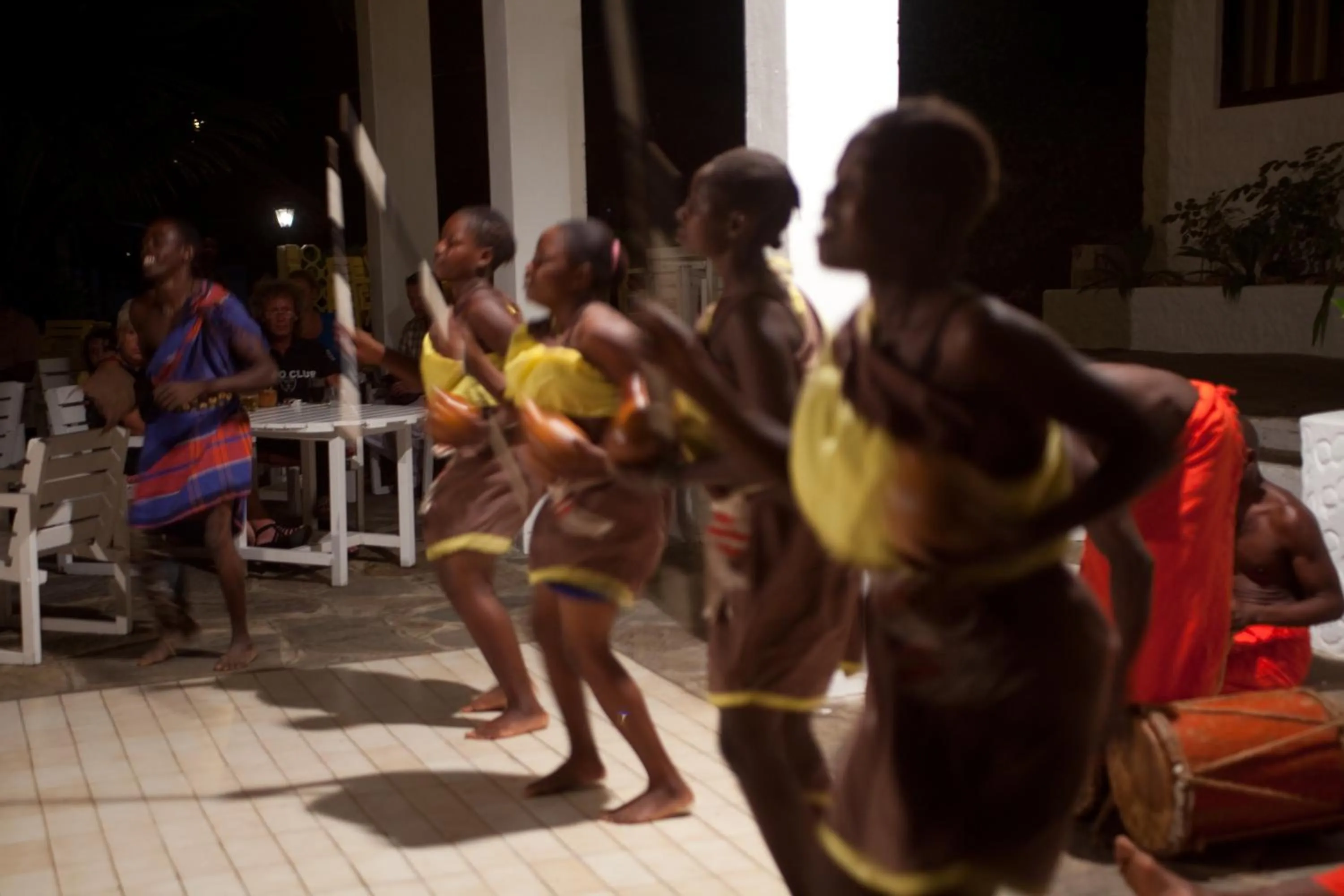 Evening entertainment in Diani Sea Lodge - All Inclusive