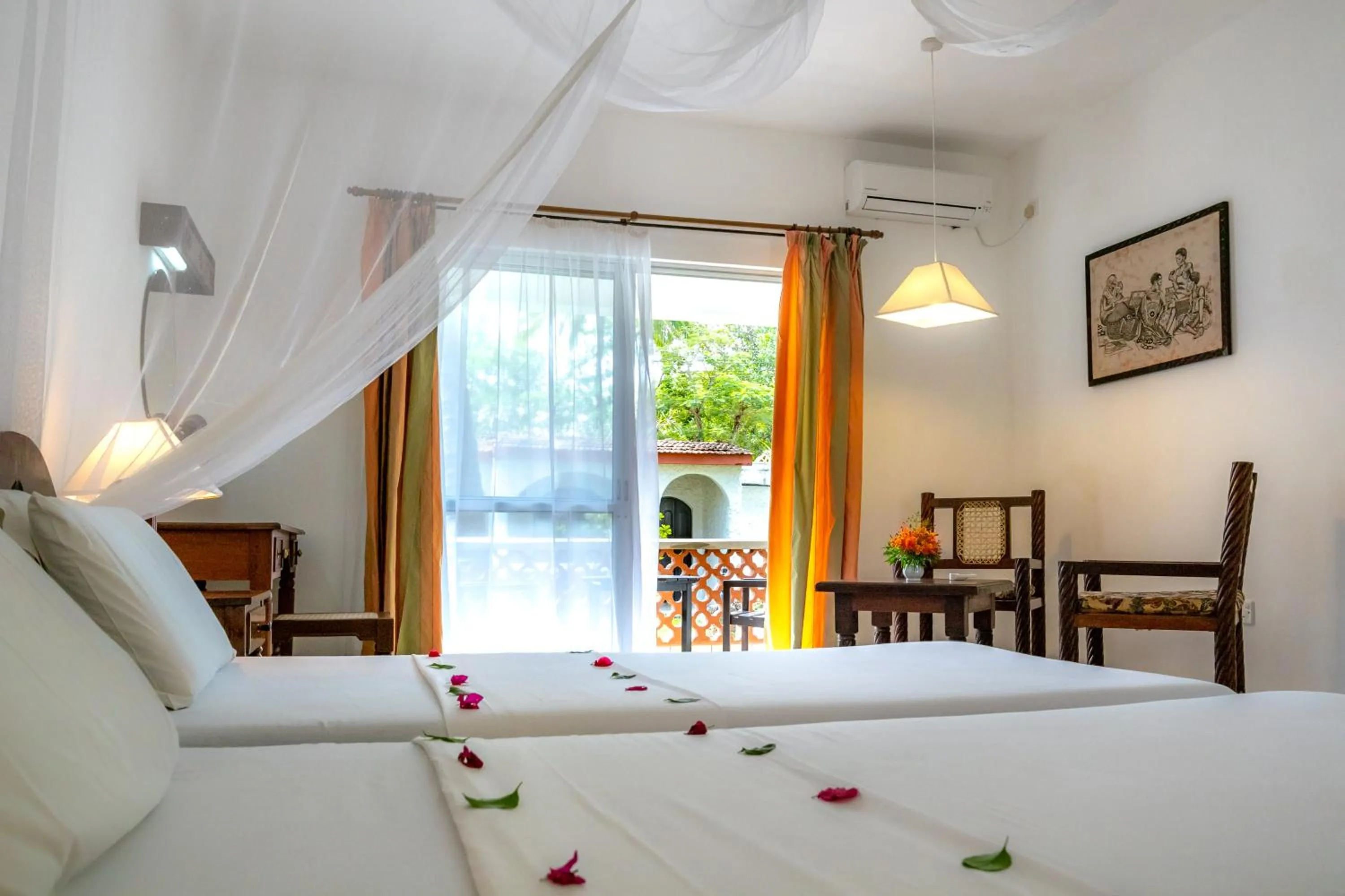 Photo of the whole room, Bed in Diani Sea Lodge - All Inclusive