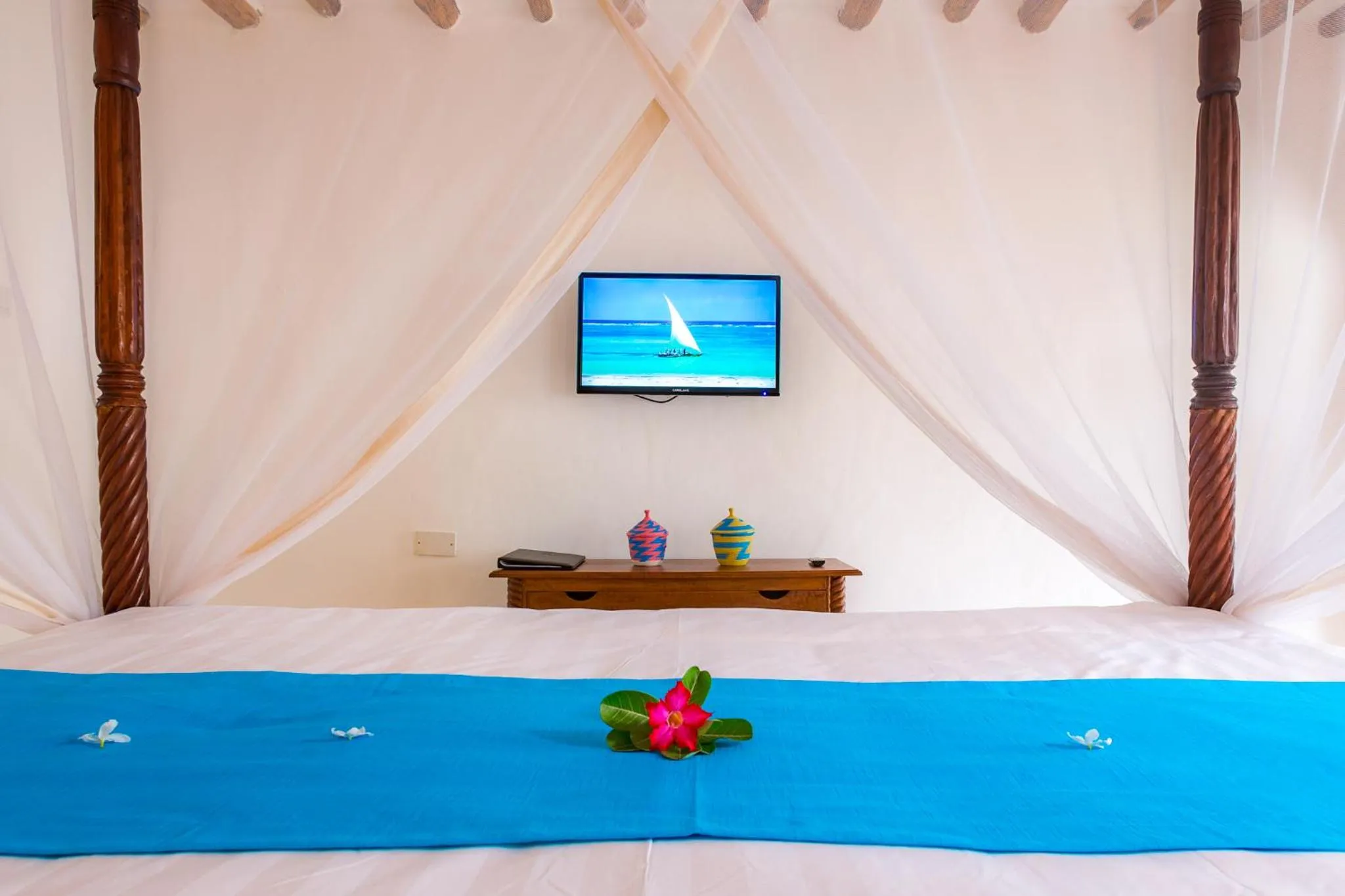 Bedroom, Bed in Diani Sea Lodge - All Inclusive
