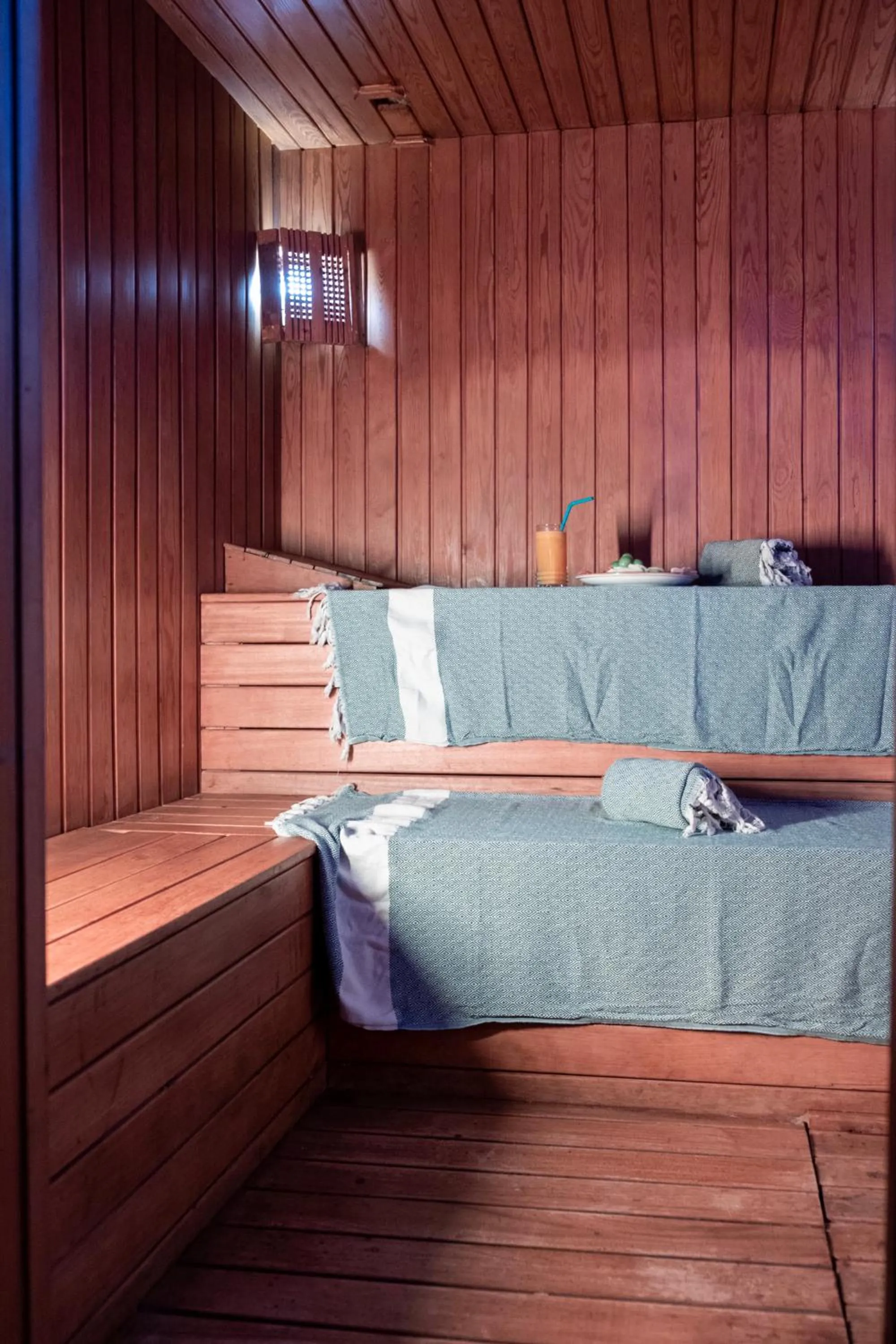 Sauna, Bed in Lavin Hotel & Spa